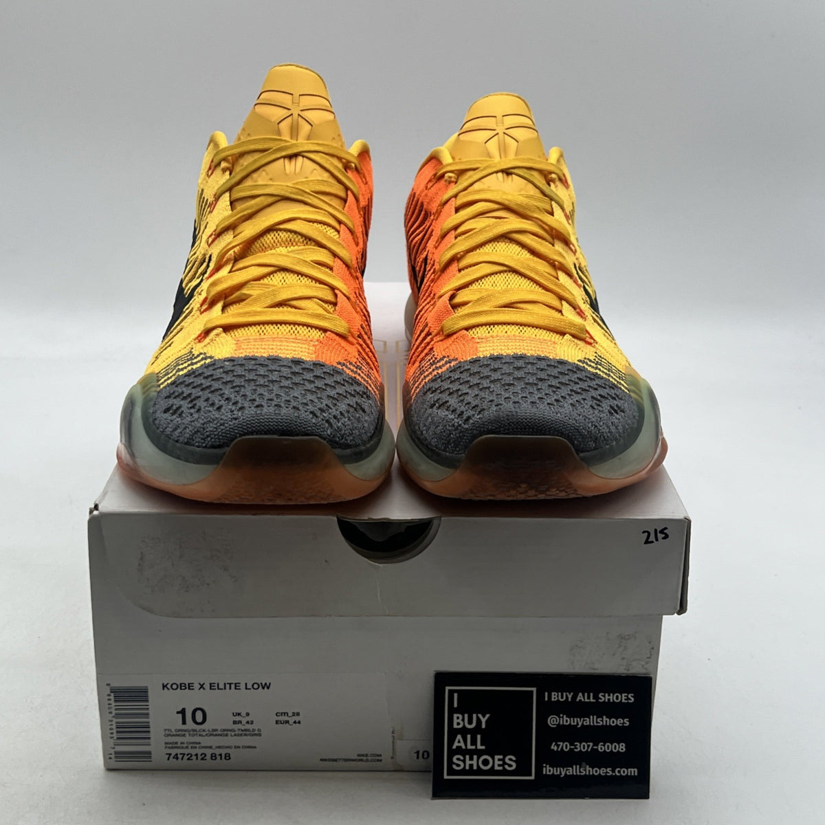 Size 10 - Nike Kobe 10 Elite Rivalry (747212-818)