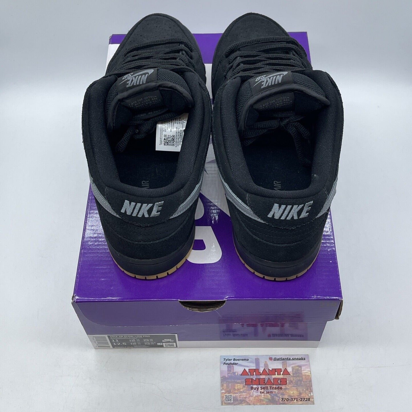 Size 11 - Nike SB Dunk Low Pro Fog Black Grey Brown (BQ6817-010)
