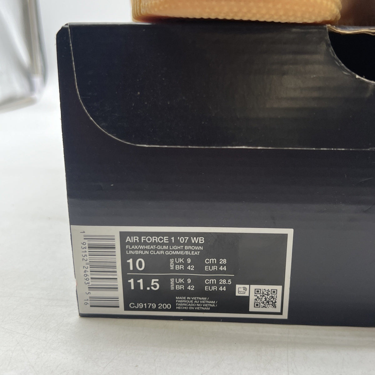 Size 10 - Nike Air Force 1 Low Flax 2019/2022 (CJ9179-200)