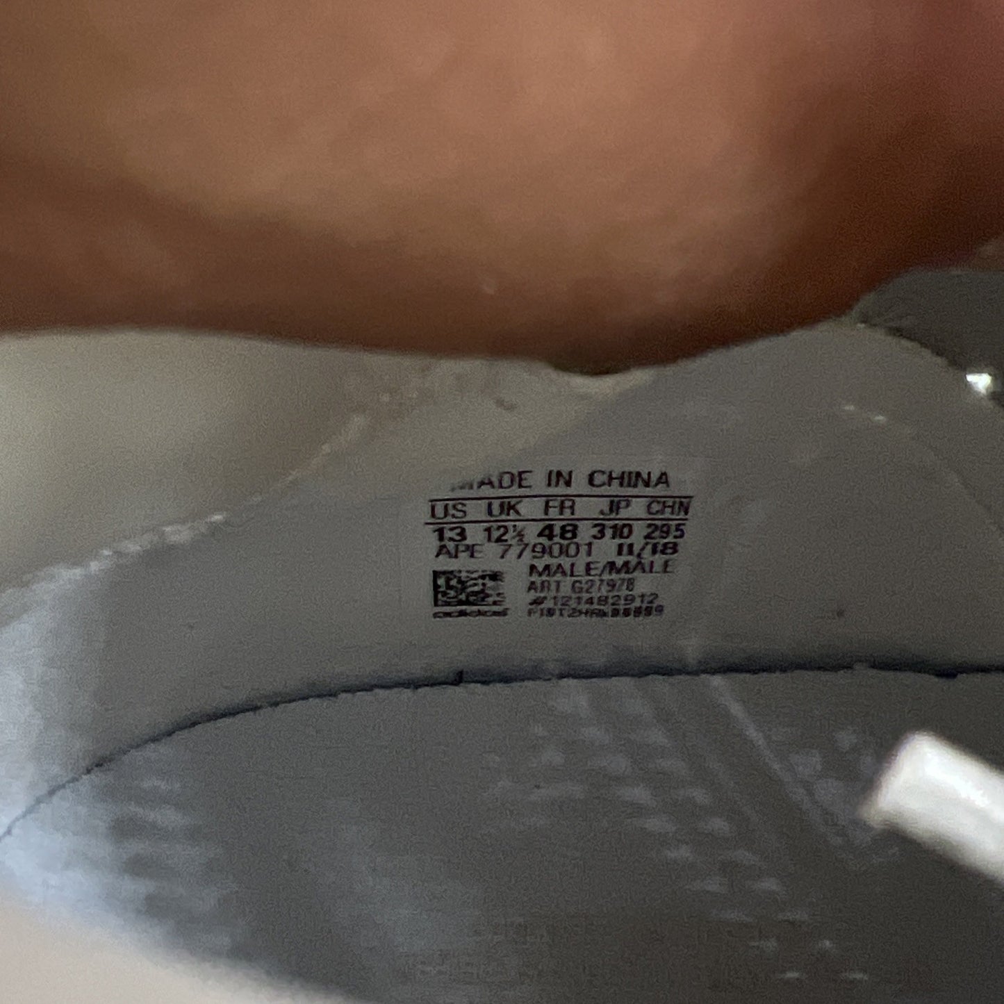 Size 13 - Adidas Rivalry RM Triple White (G27978)