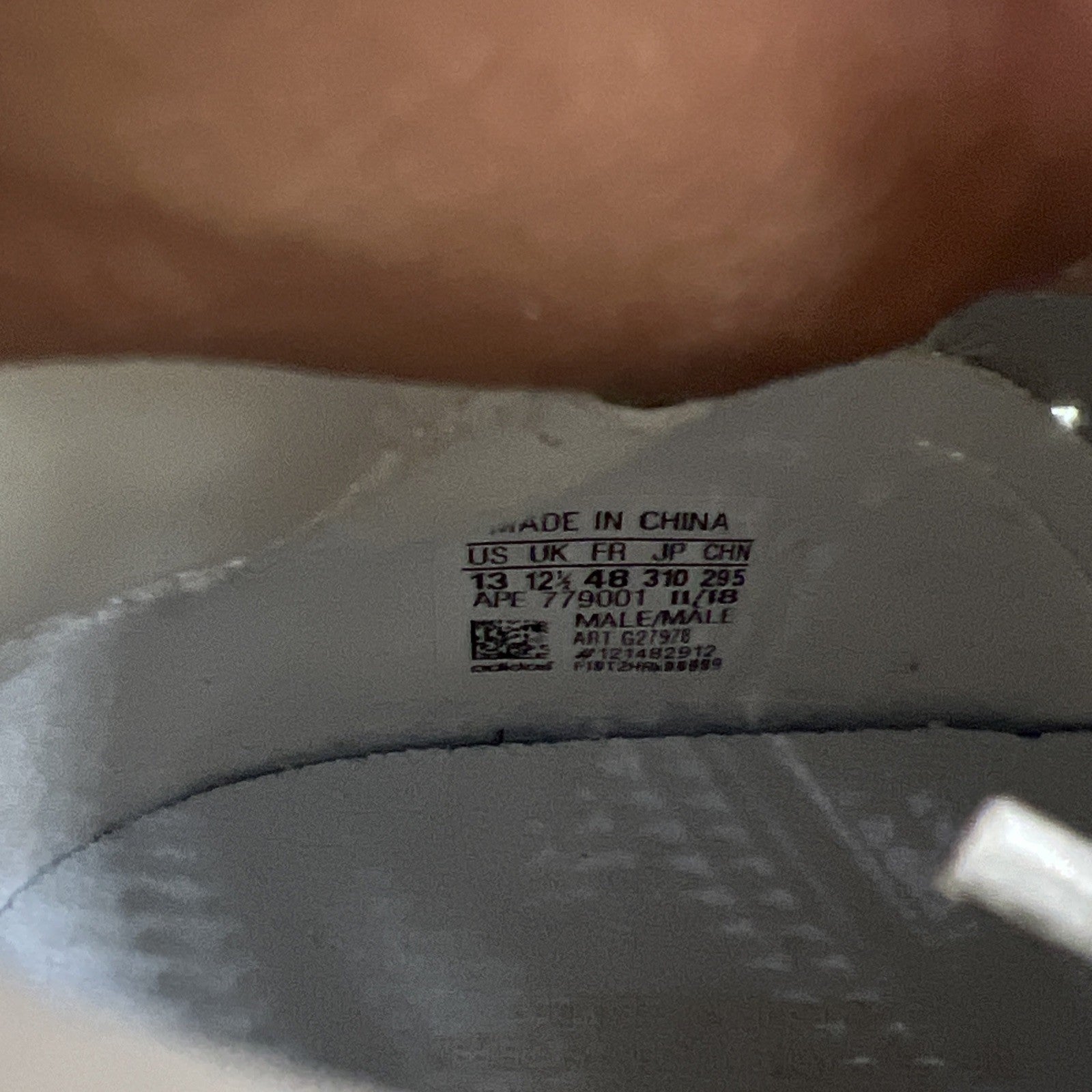 Size 13 - Adidas Rivalry RM Triple White (G27978)