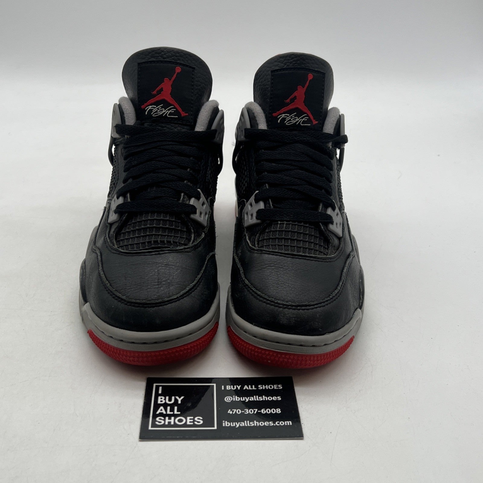 Size 5.5 - Air Jordan 4 Retro Bred Reimagined (FQ8213-006)