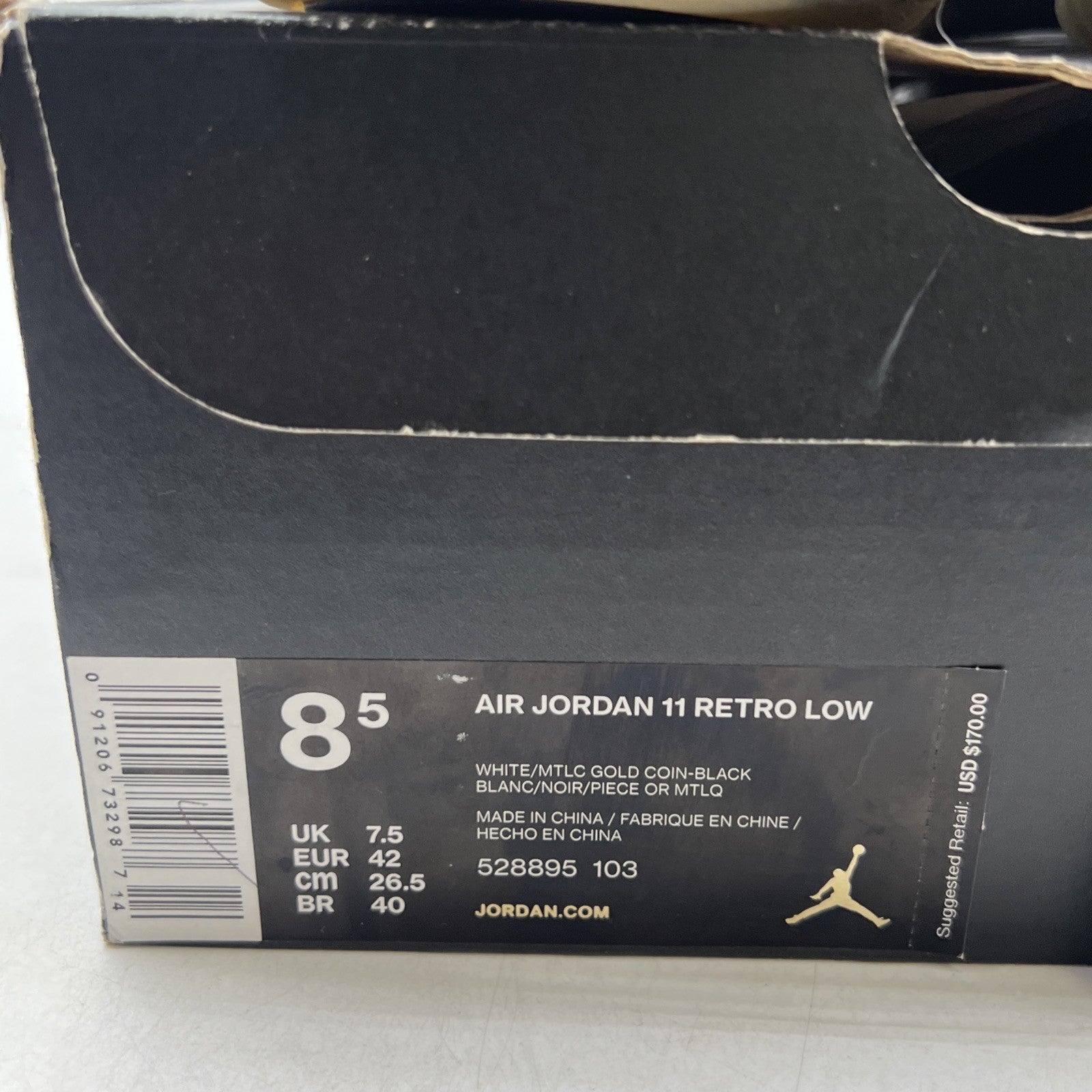 Size 8.5 - Air Jordan 11 Retro Low Closing Ceremony (528895-103)