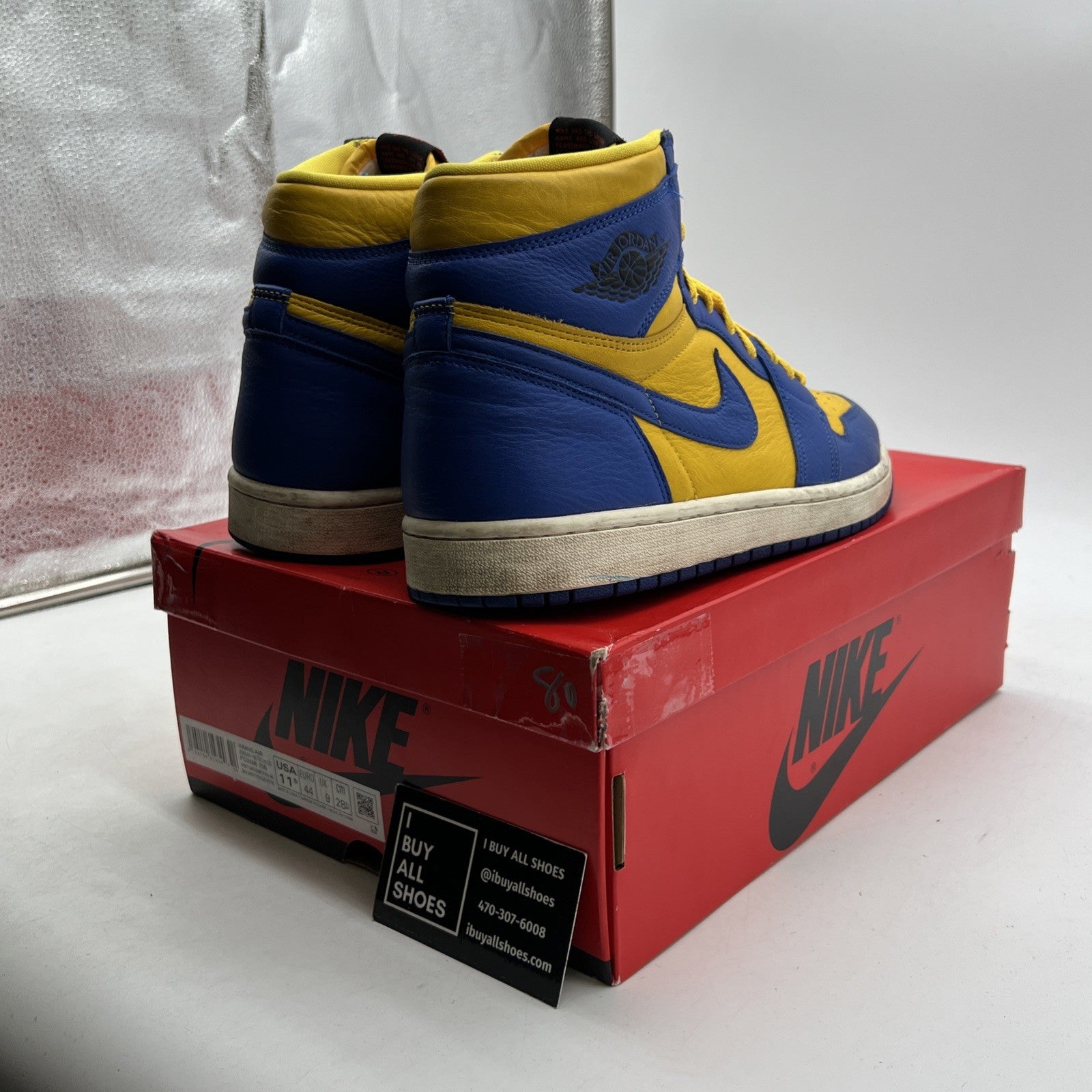 Size 11.5 - Air Jordan 1 Retro OG High Reverse Laney W (FD2596-700)