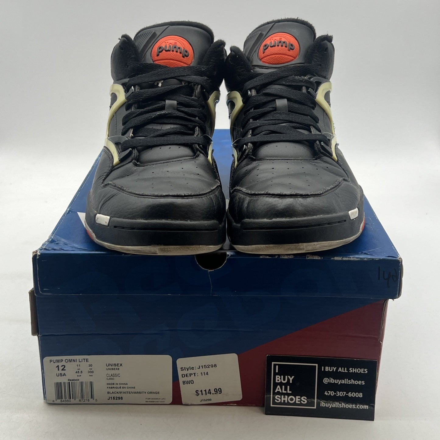 Size 12 - Reebok Pump Omni Lite Dee Brown (J15298)