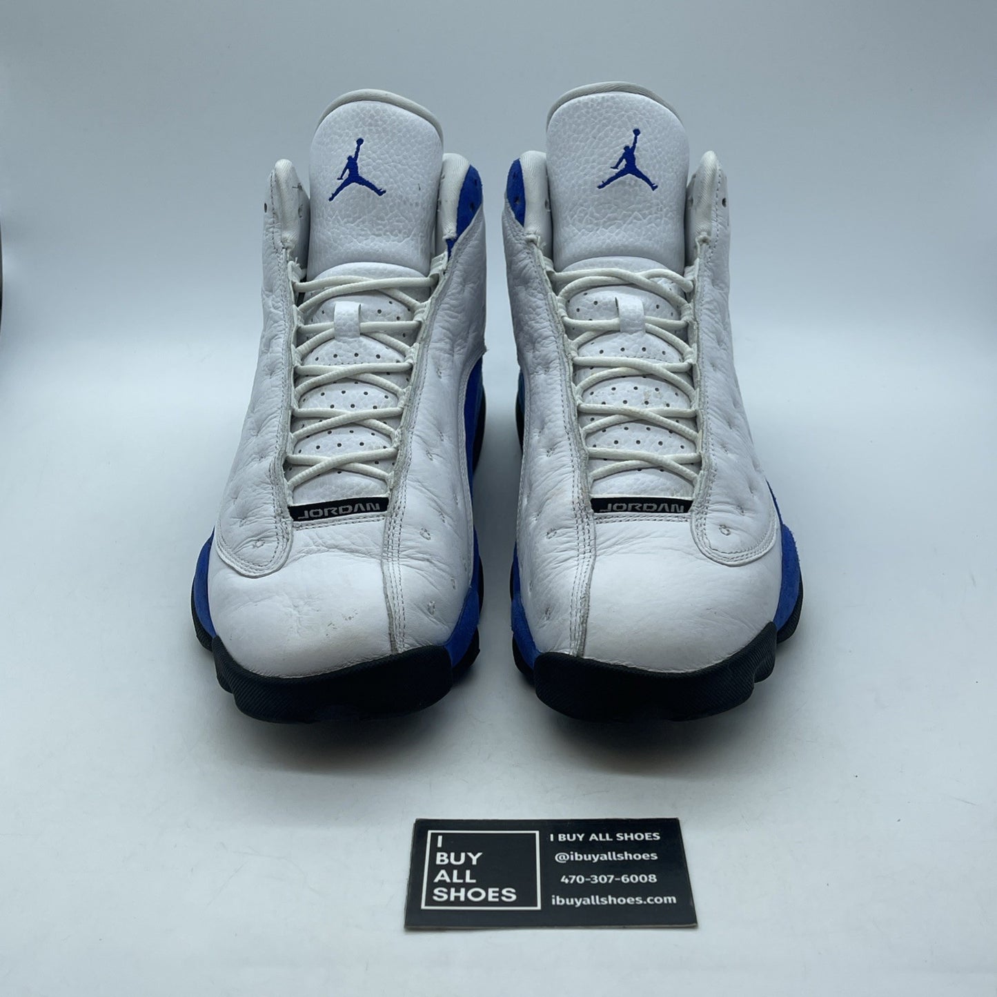 Size 12 - Air Jordan 13 Retro Hyper Royal Blue White Suede (414571-117)