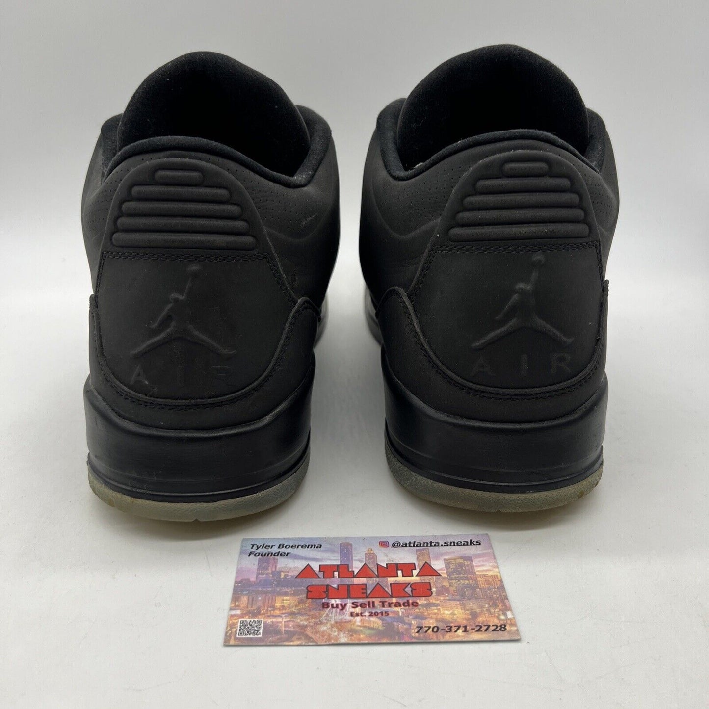 Size 11 - Air Jordan 3 5Lab3 Reflective Black (631603-010)