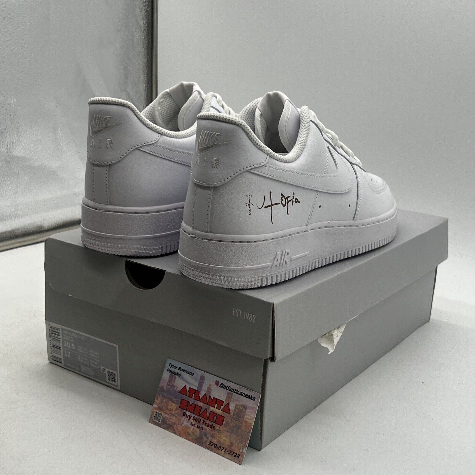 Size 10.5 - Nike Air Force 1 '07 Low Triple White (CW2288-111)