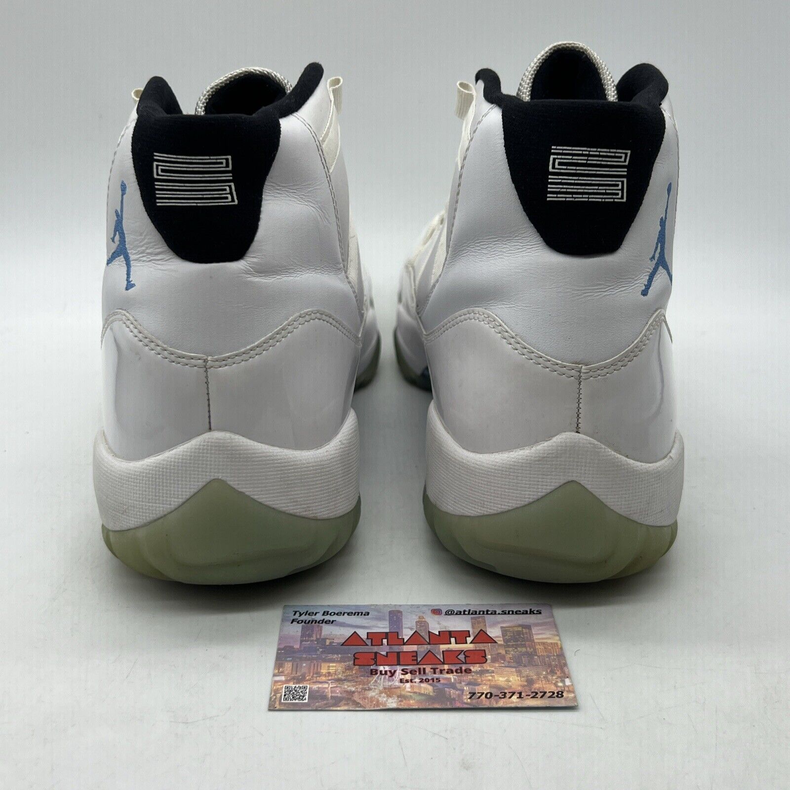 Size 13 - Jordan 11 Retro High Legend Blue White Leather (378037-117)