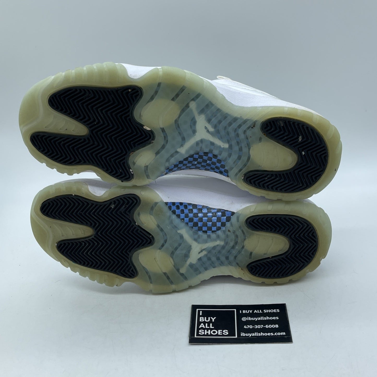 Size 9.5 - Jordan 11 Retro Low Legend Blue White Leather (AV2187-117)
