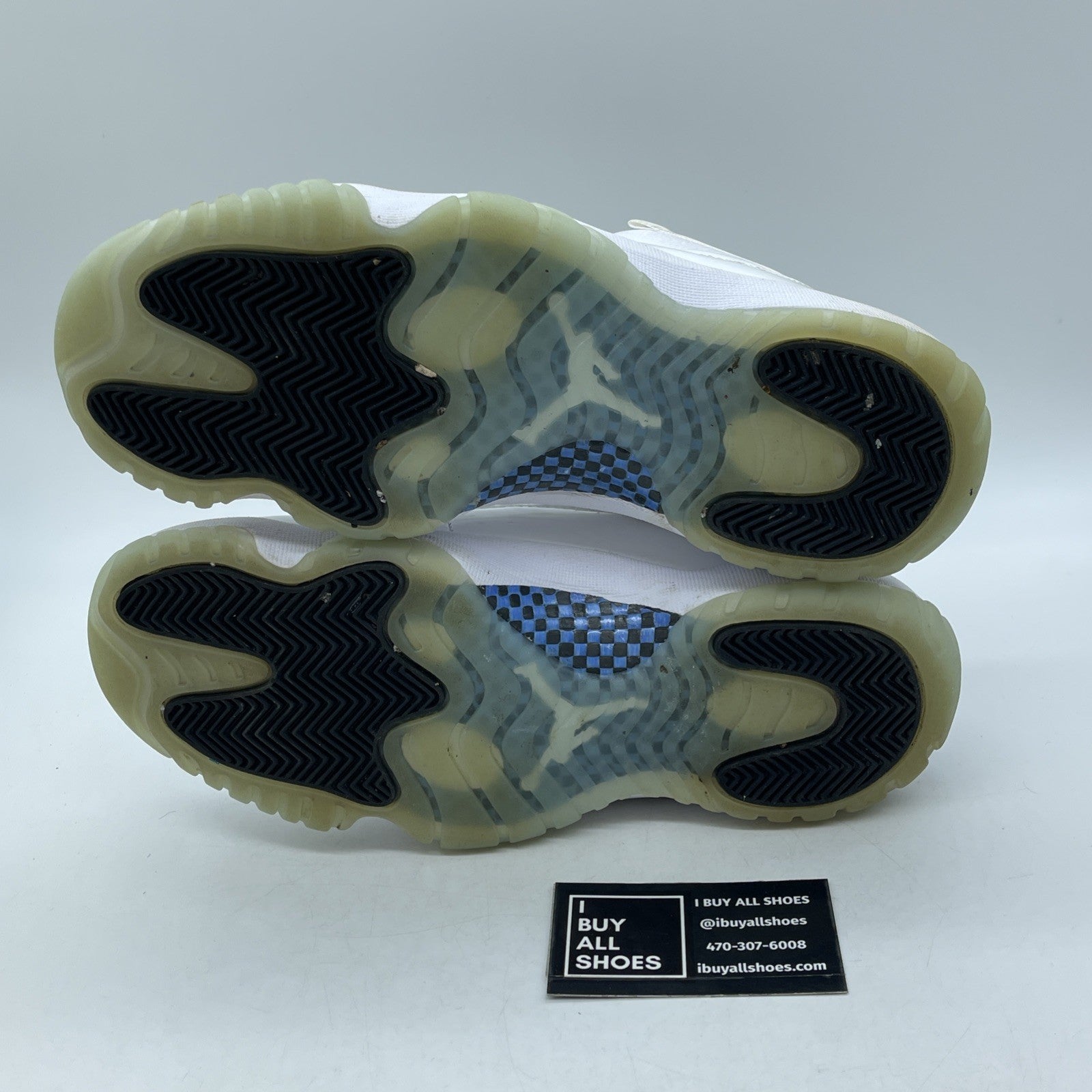 Size 9.5 - Jordan 11 Retro Low Legend Blue White Leather (AV2187-117)