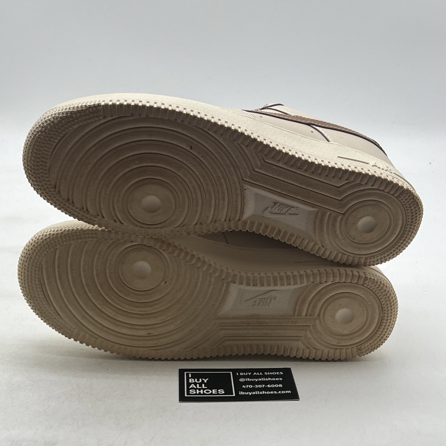 Size 10.5 - Nike Air Force 1 '07 Low Pearl White British Tan (IB8865-221)