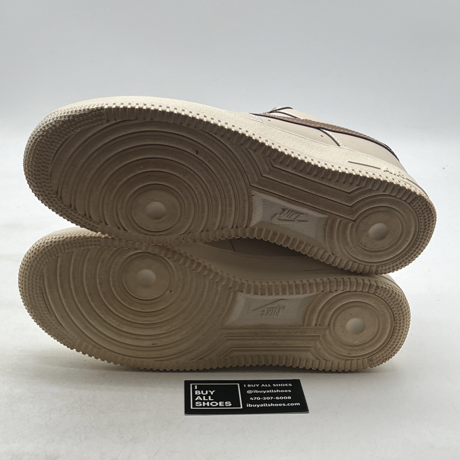 Size 10.5 - Nike Air Force 1 '07 Low Pearl White British Tan (IB8865-221)