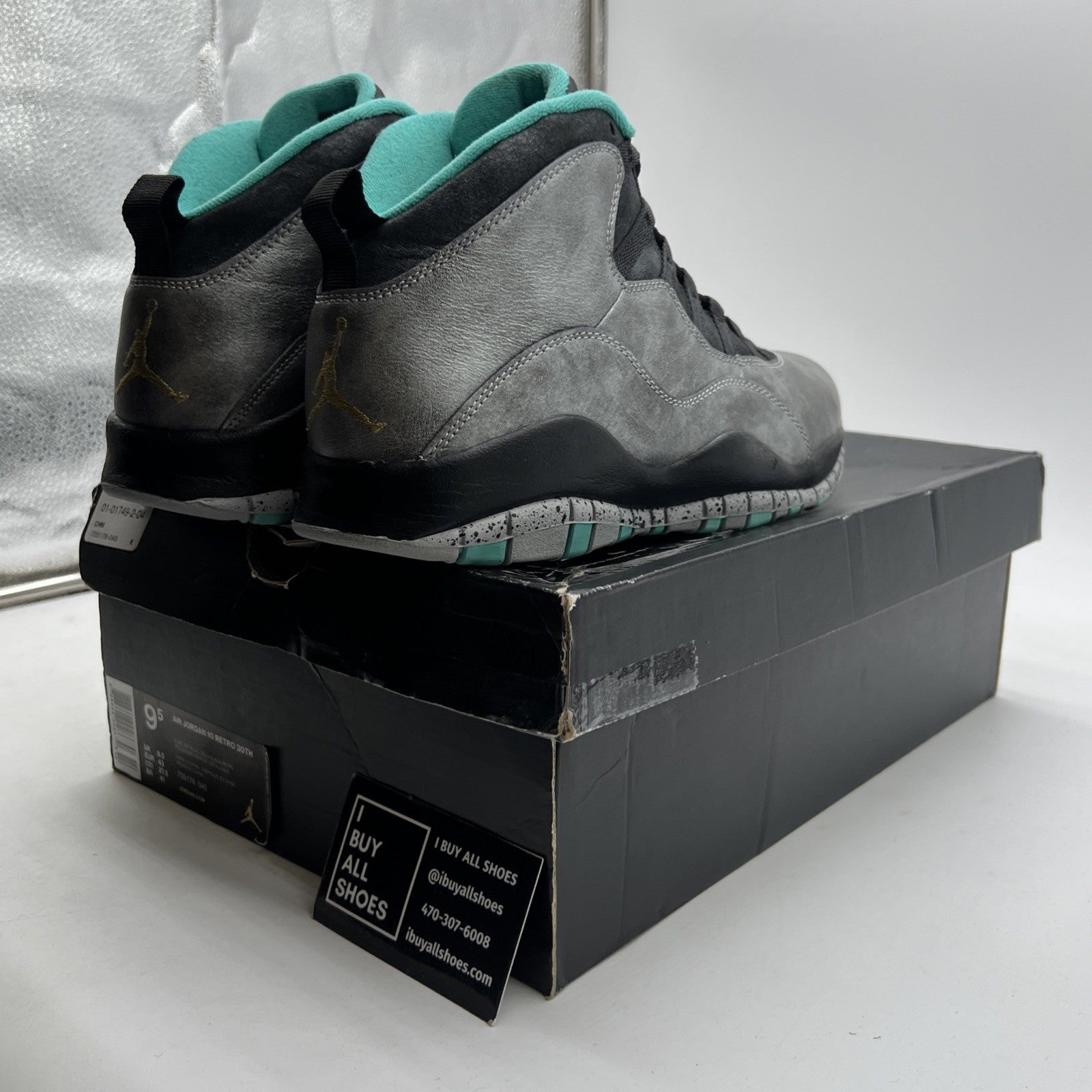 Size 9.5 - Air Jordan 10 Retro Lady Liberty (705178-045)