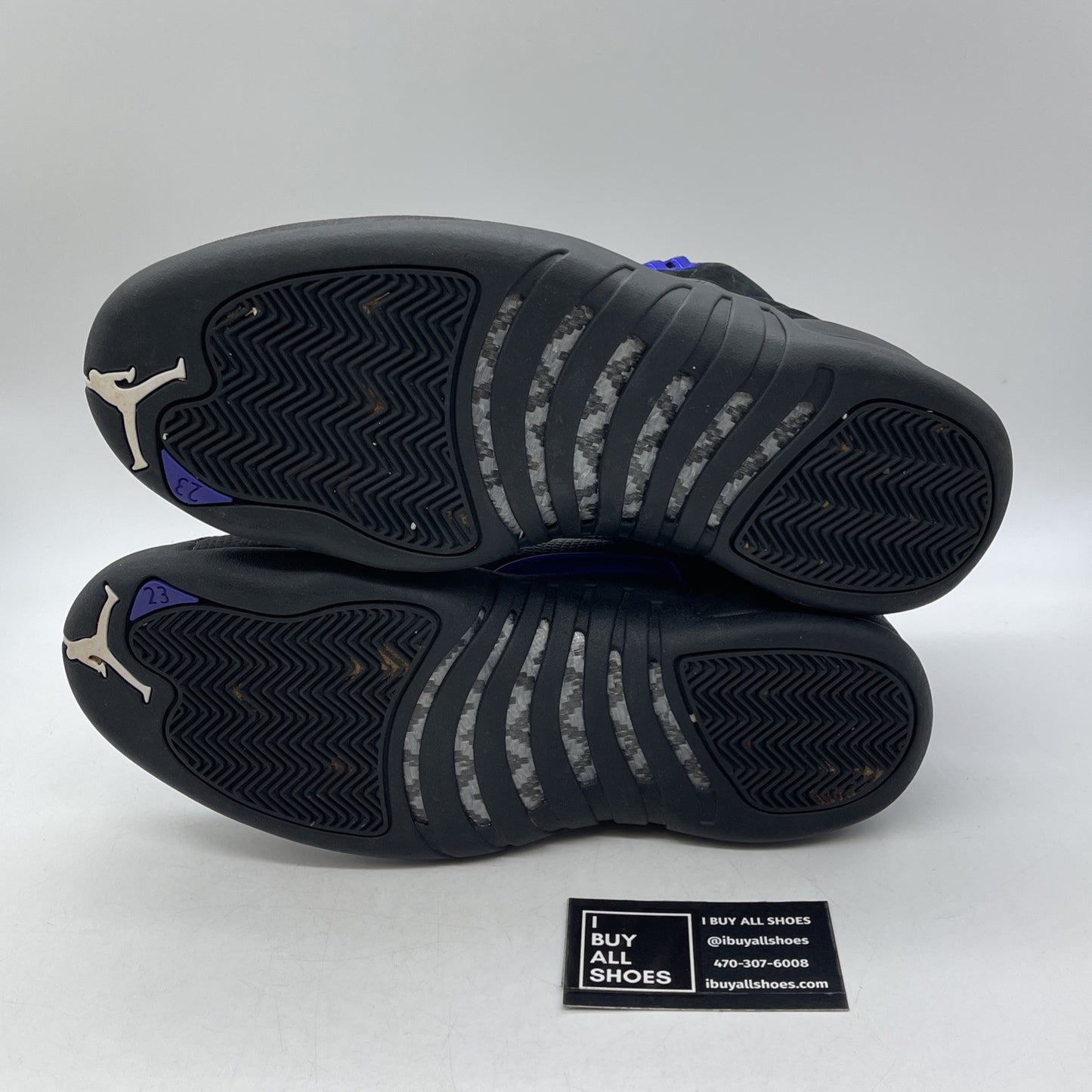 Size 10.5 - Air Jordan 12 Retro Dark Concord Black Suede (CT8013-005)