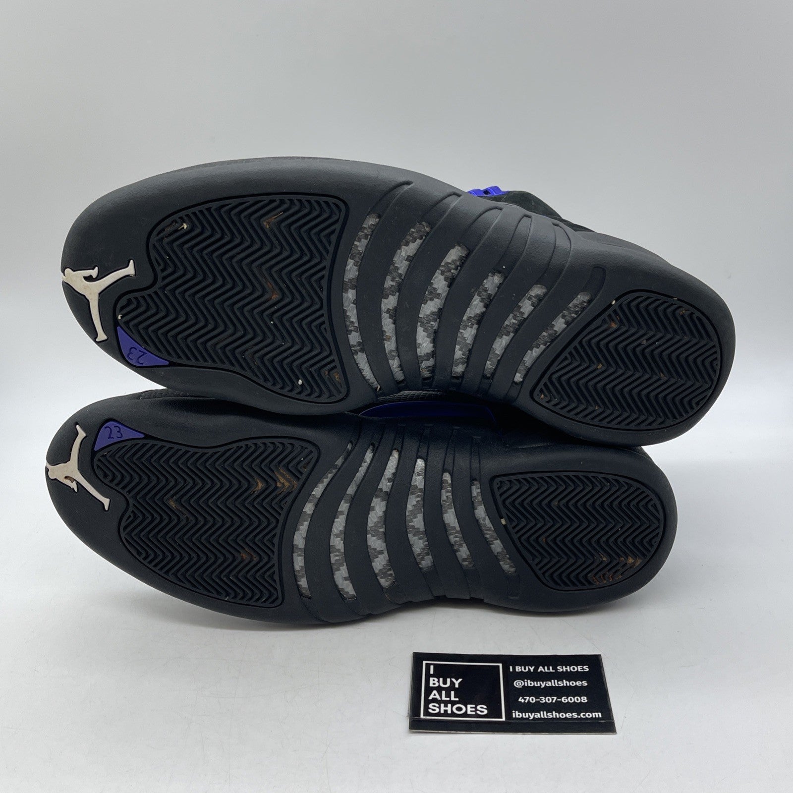 Size 10.5 - Air Jordan 12 Retro Dark Concord Black Suede (CT8013-005)