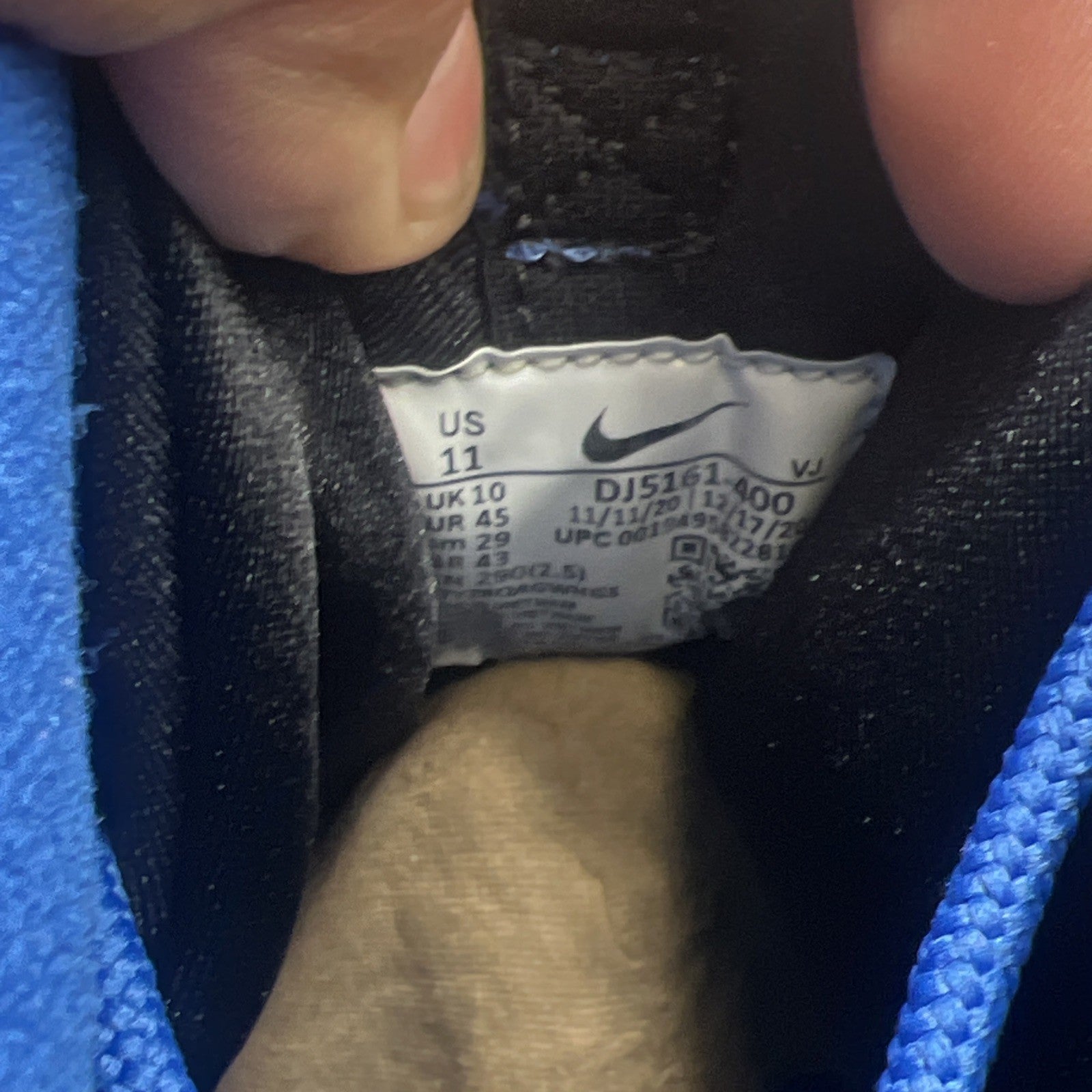 Size 11 - Nike Air Griffey Max 1 2021 Varsity Royal (DJ5161-400)