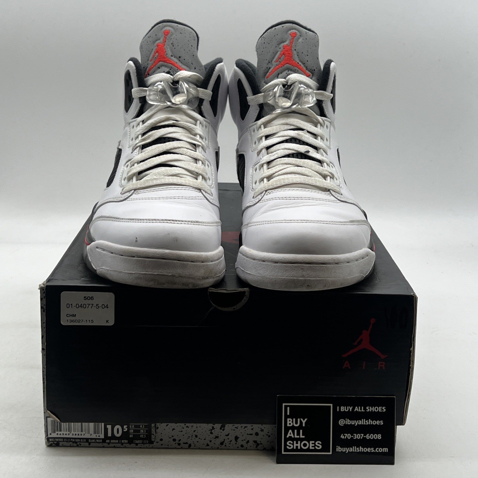 Size 10.5 - Air Jordan 5 Retro Pro Stars (136027-115)