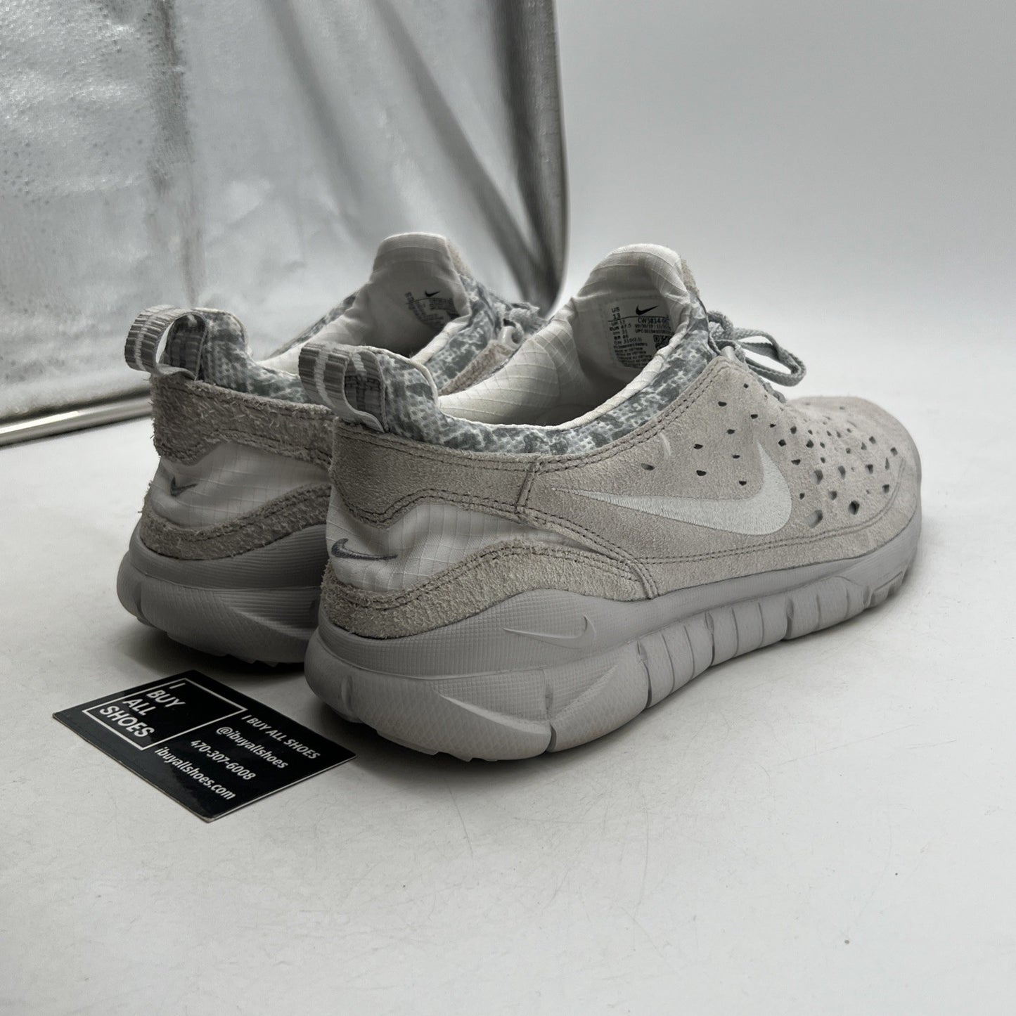 Size 13 - Nike Free Run Trail Neutral Grey (CW5814-002)