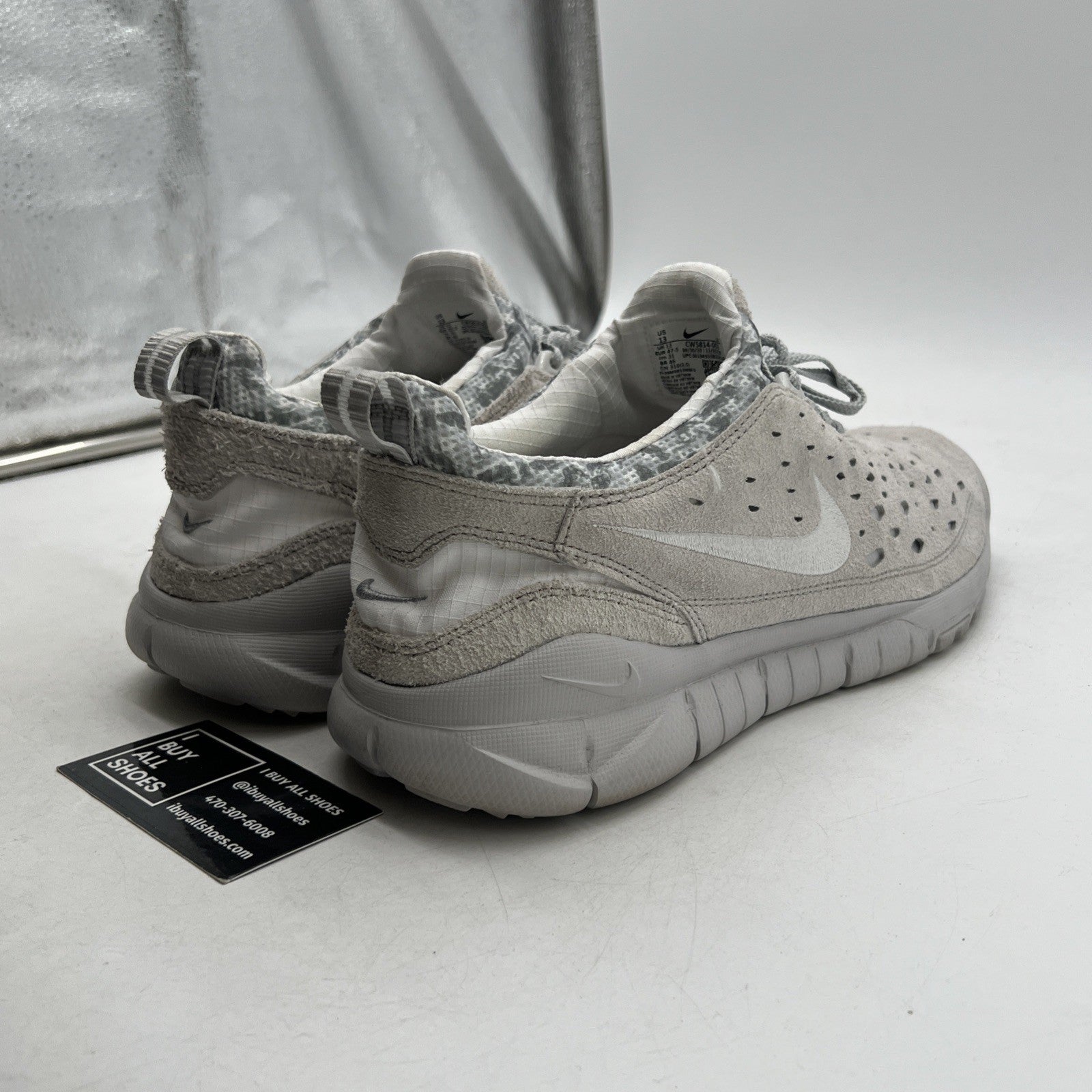 Size 13 - Nike Free Run Trail Neutral Grey (CW5814-002)