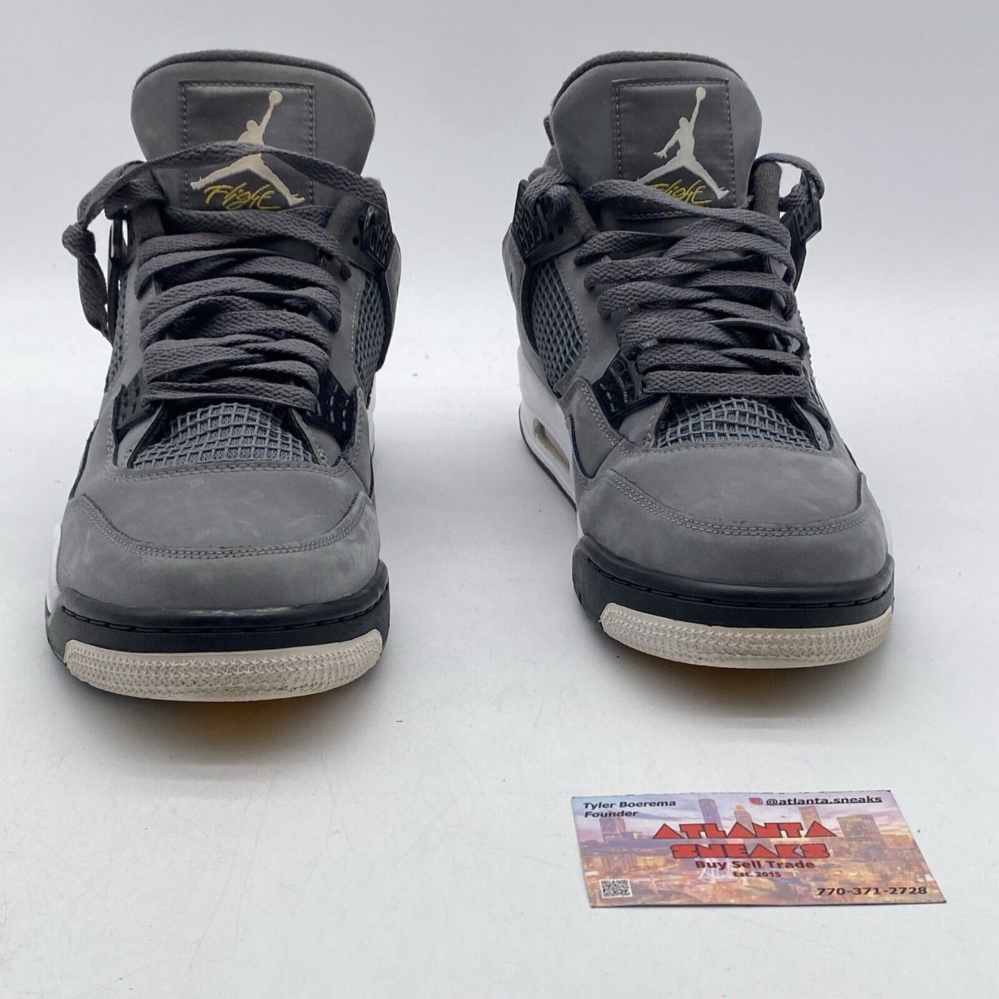 Size 12 - Jordan 4 Retro Low Cool Grey