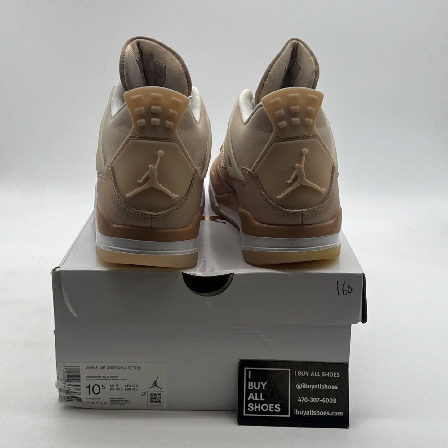 Size 10.5 - Air Jordan 4 Retro Shimmer W (DJ0675-200)