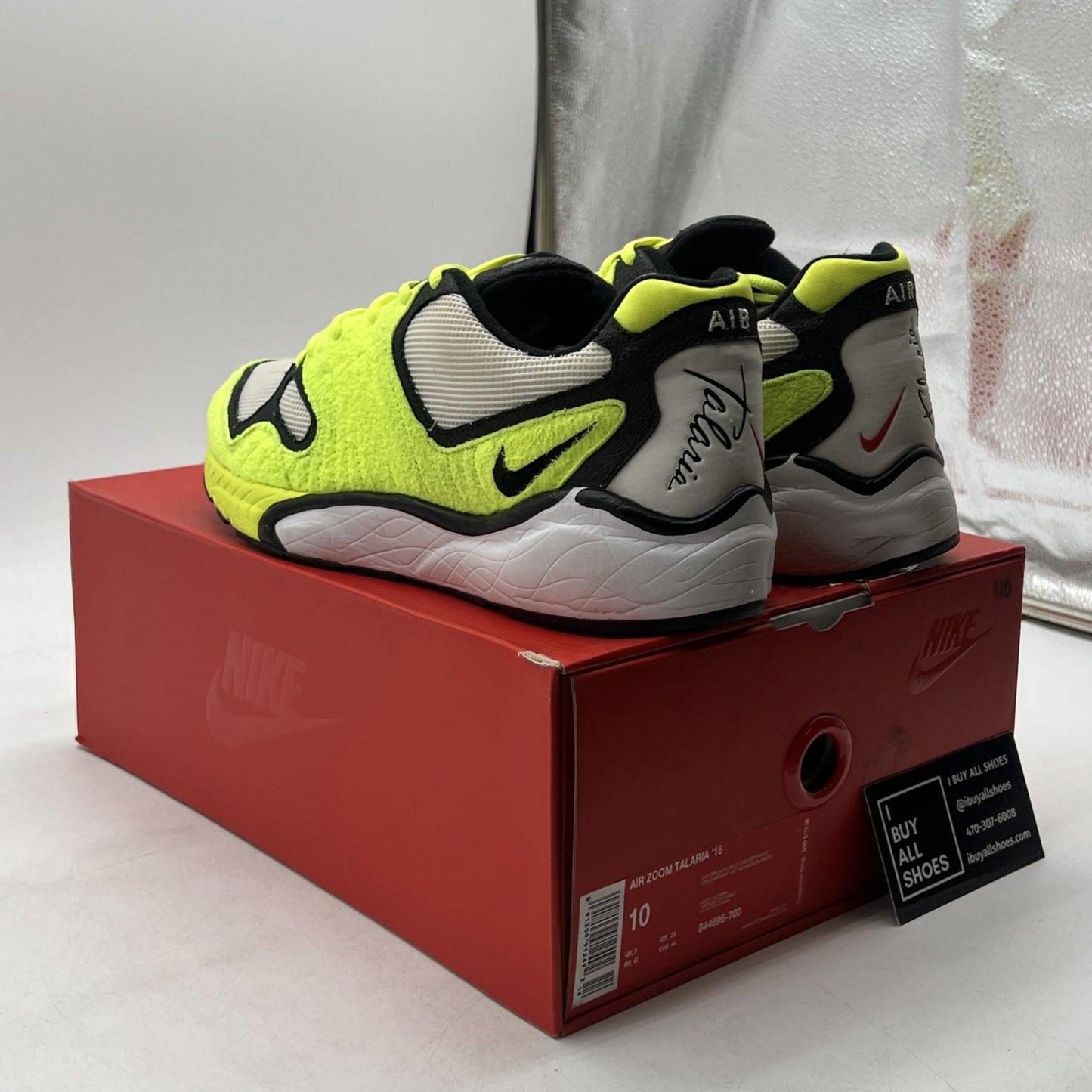 Size 10 - Nike Air Zoom Talaria '16 Volt (844695-700)