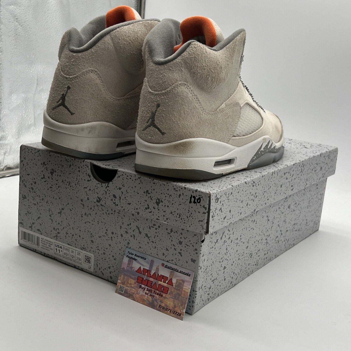 Size 11.5 - Air Jordan 5 Retro SE Craft Light Orewood Brown (FD9222-180)