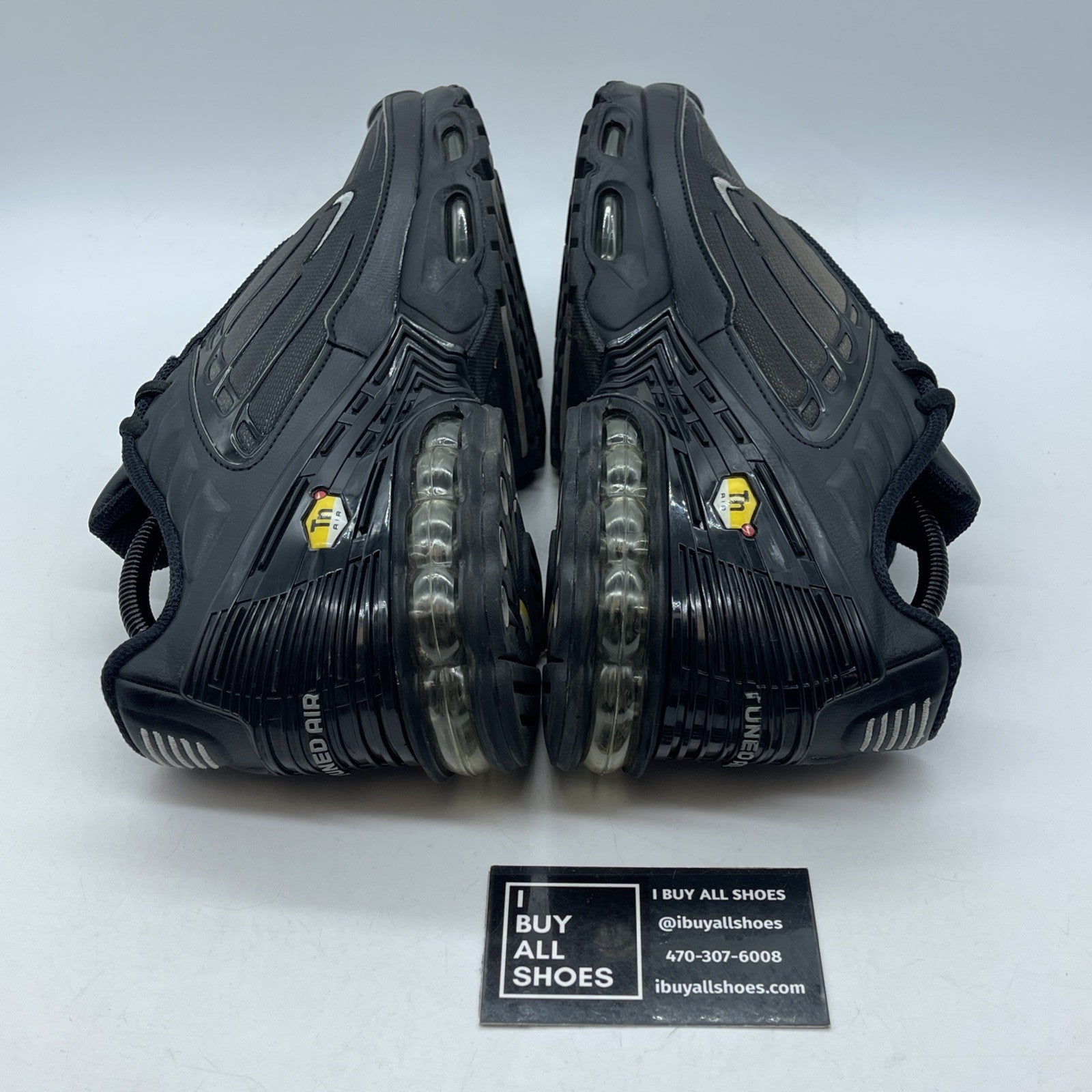 Size 9.5 - Nike Air Max Plus 3 OG Wolf Grey Black Suede Leather (CJ9684-002)