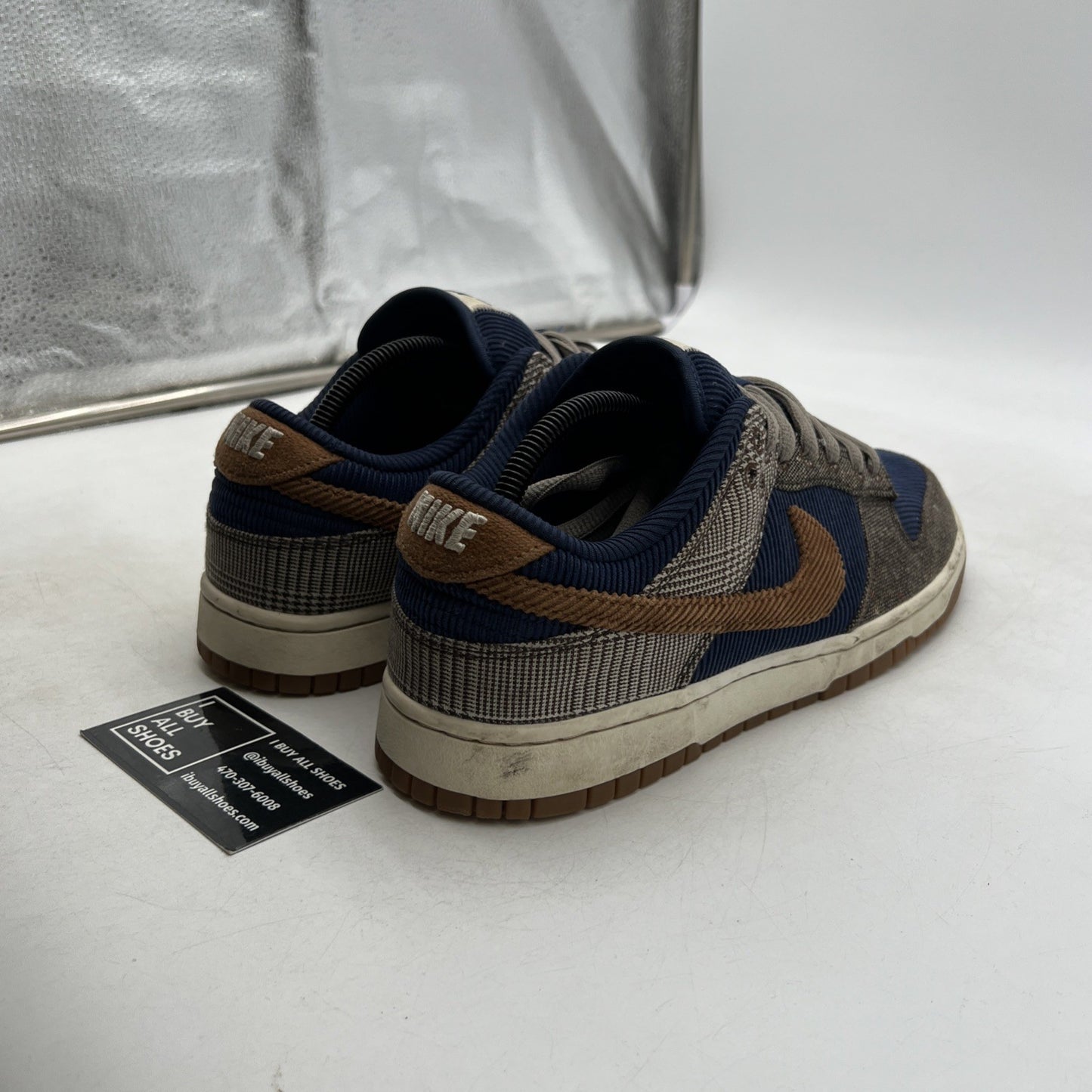 Size 9 - Nike Dunk Low Tweed Corduroy (FQ8746-410)
