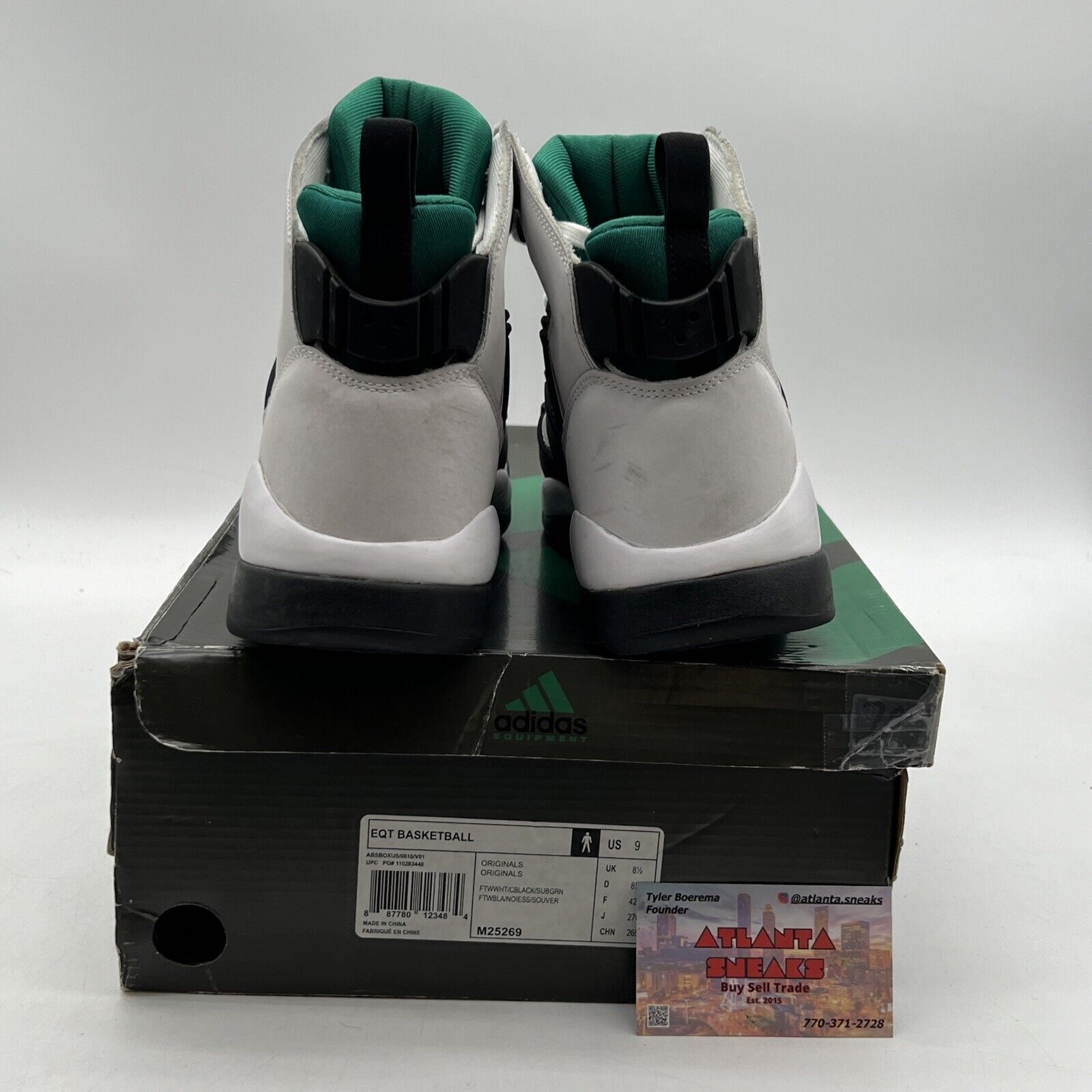 Size 9 - Adidas EQUIPMENT EQT BASKETBALL Shoes (M25269)