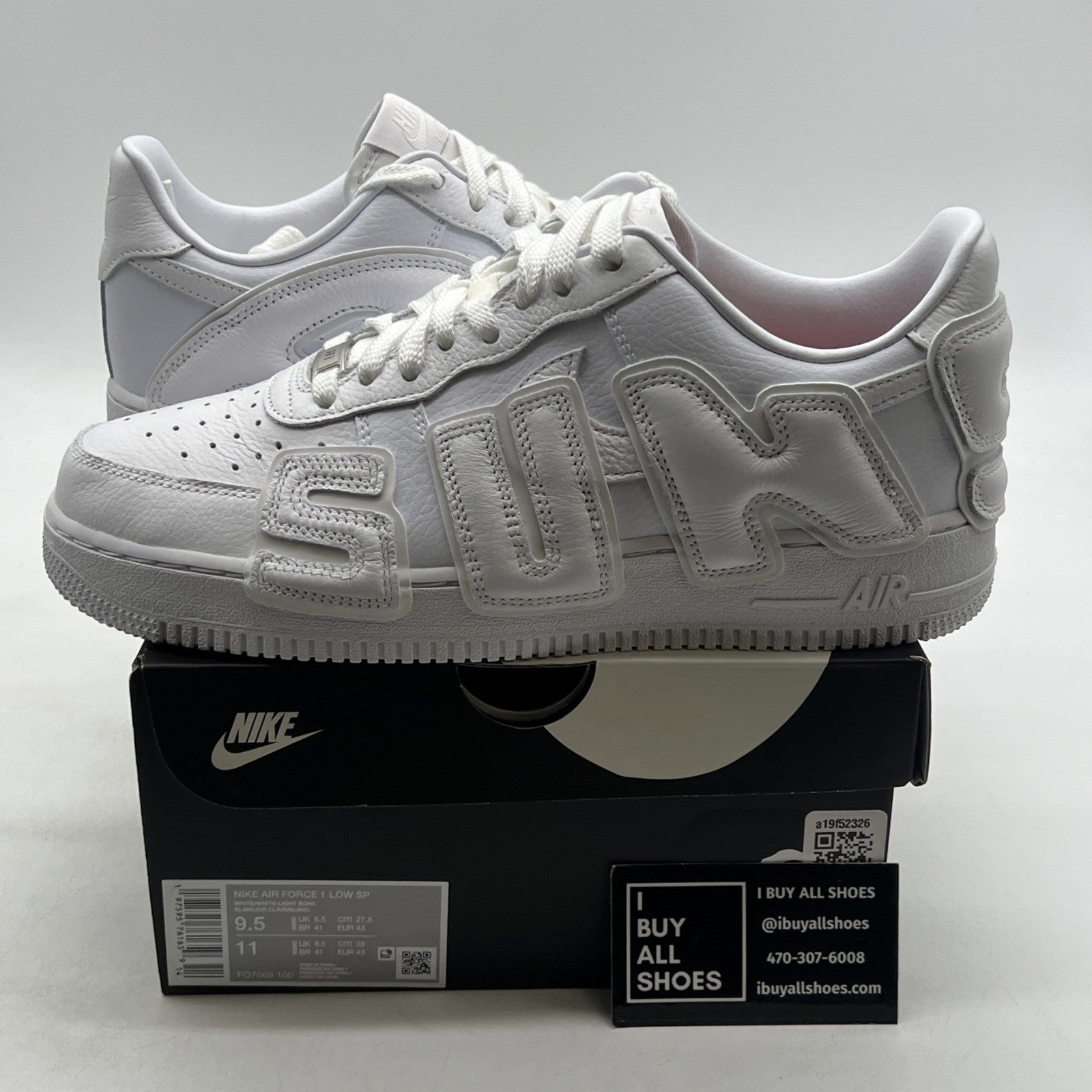 Size 9.5 - Nike Cactus Plant Flea Market x Air Force 1 Premium 2024 Low White