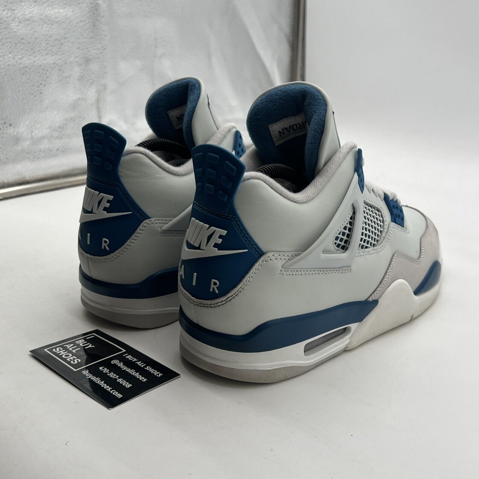 Size 8 - Air Jordan 4 Retro 2024 Military Blue (FV5029-141)