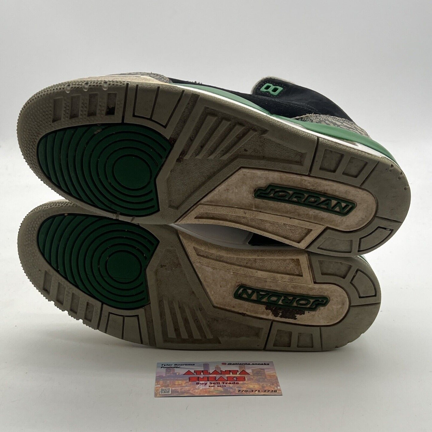 Size 8.5 - Air Jordan 3 Retro Mid Pine Green (CT8532-030)