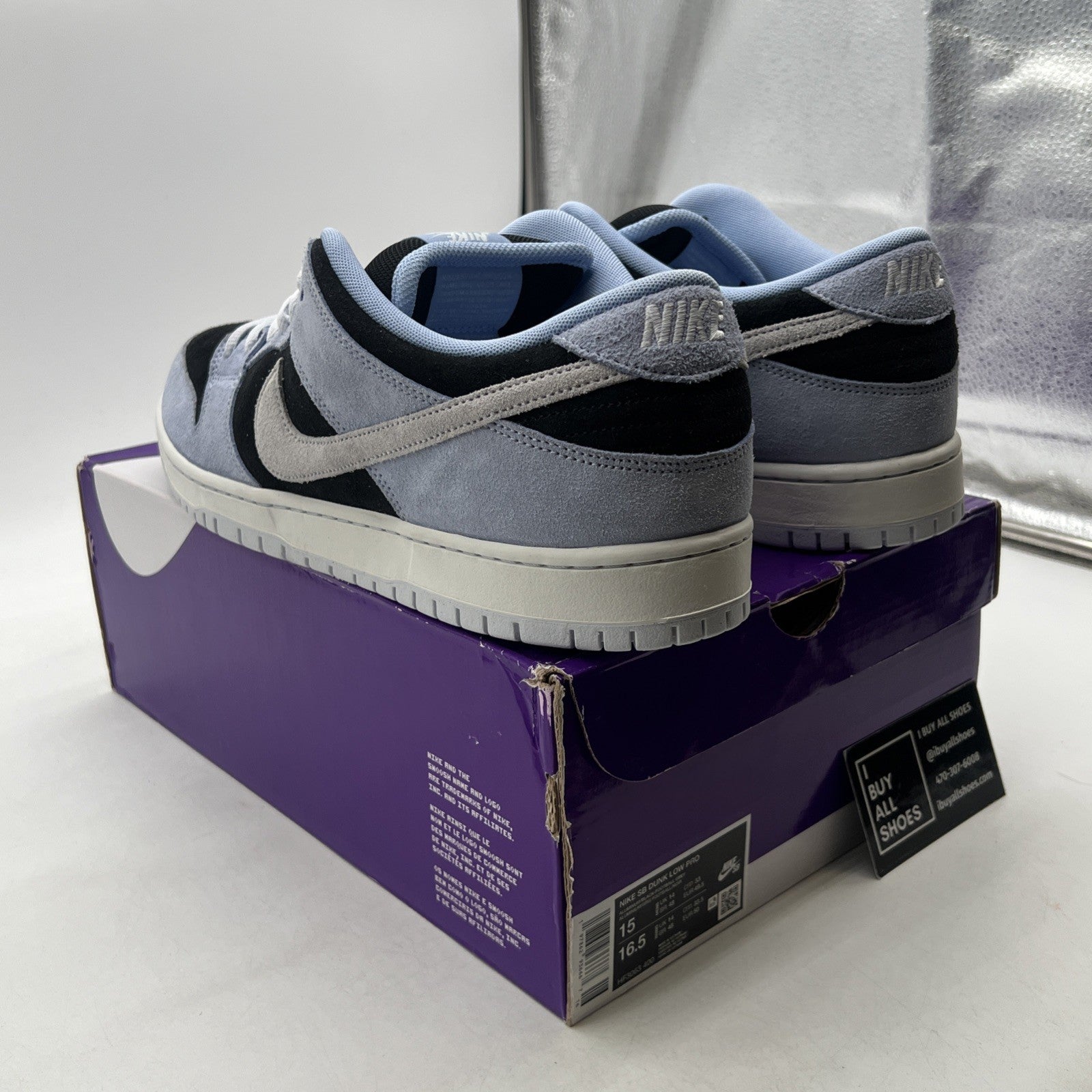 Size 15 - Nike Dunk SB Low Aluminum (HF3063-400)