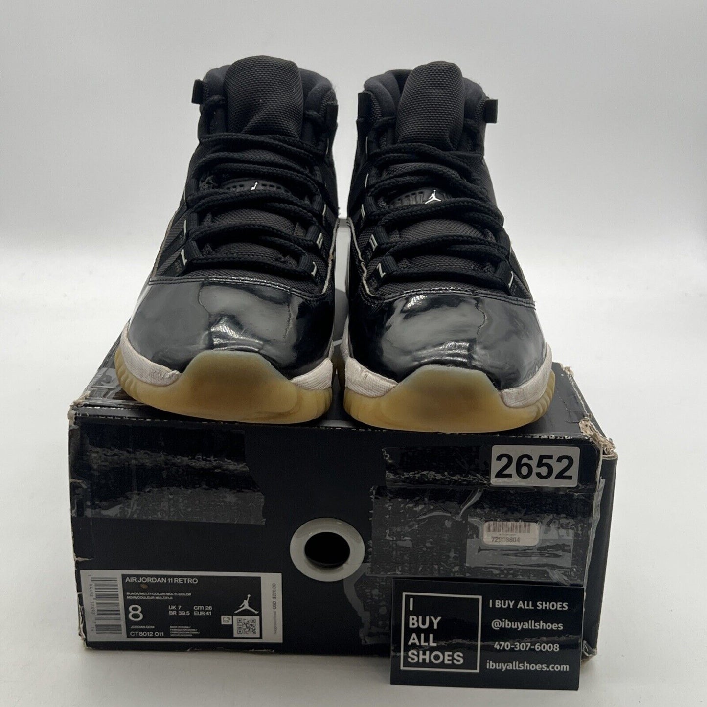 Size 8 - Air Jordan 11 Retro High Jubilee / 25th Anniversary (CT8012-011)