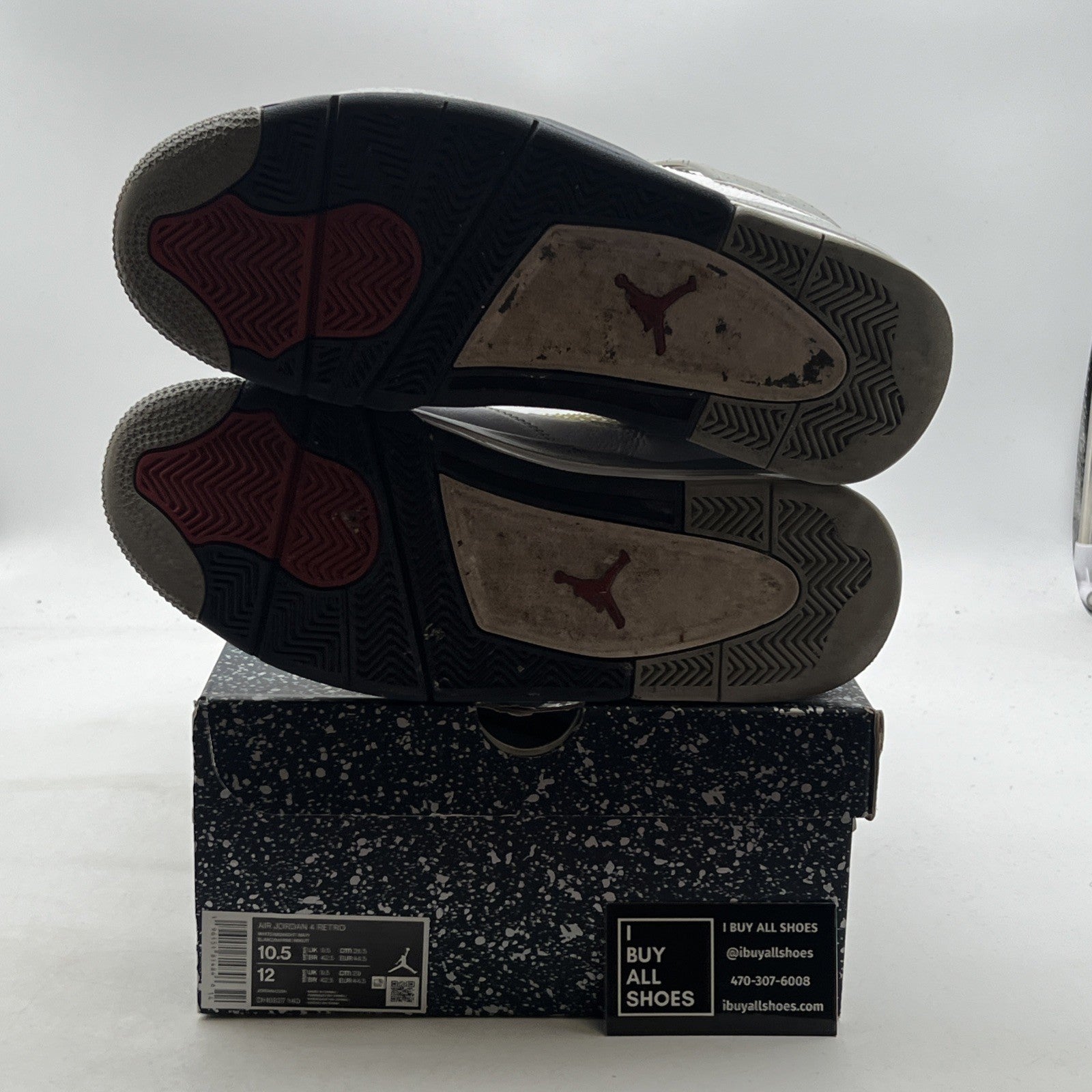 Size 10.5 - Air Jordan 4 Retro Mid Midnight Navy (DH6927-140)