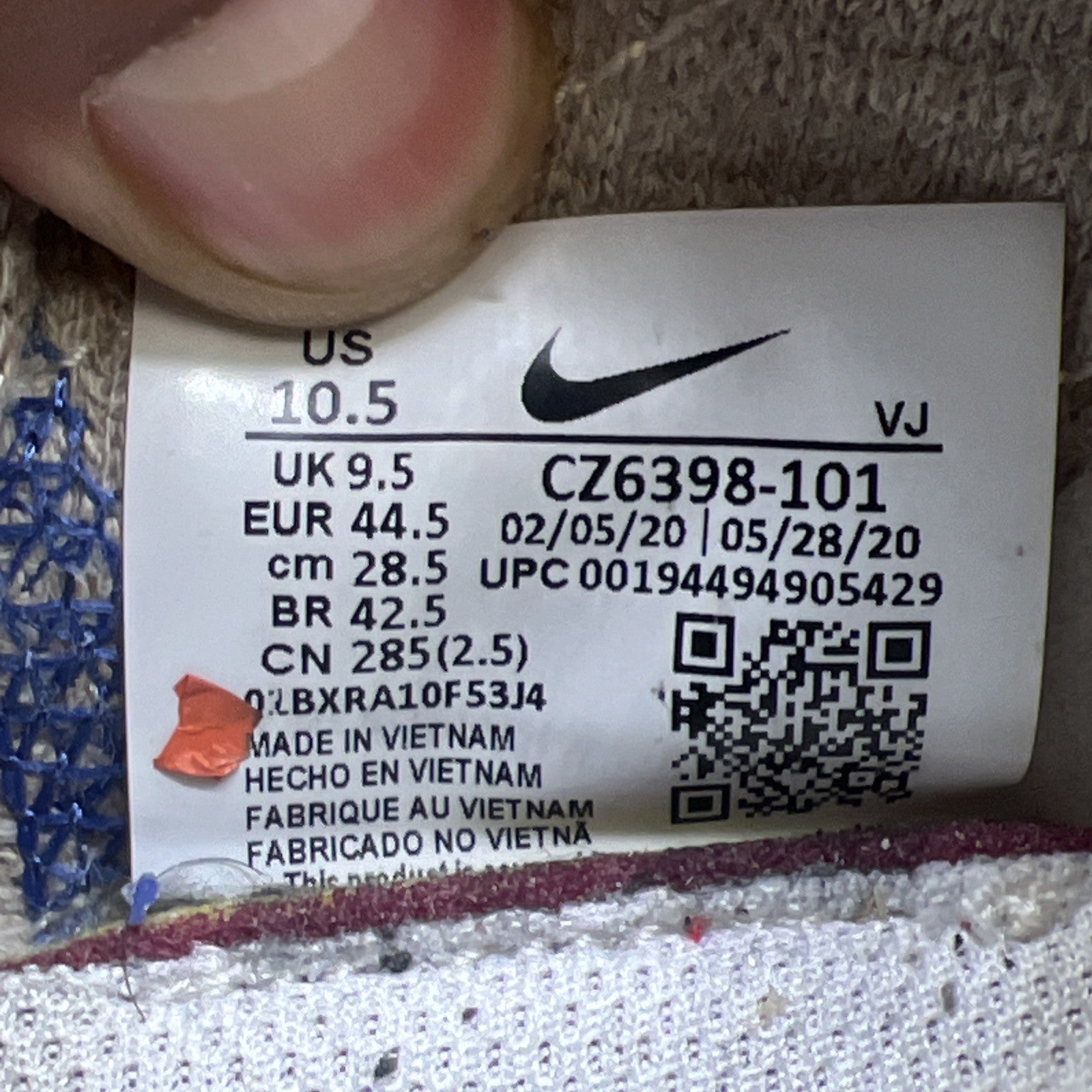 Size 10.5 - Nike Space Hippie 04 Astronomy Blue (CZ6398-101)