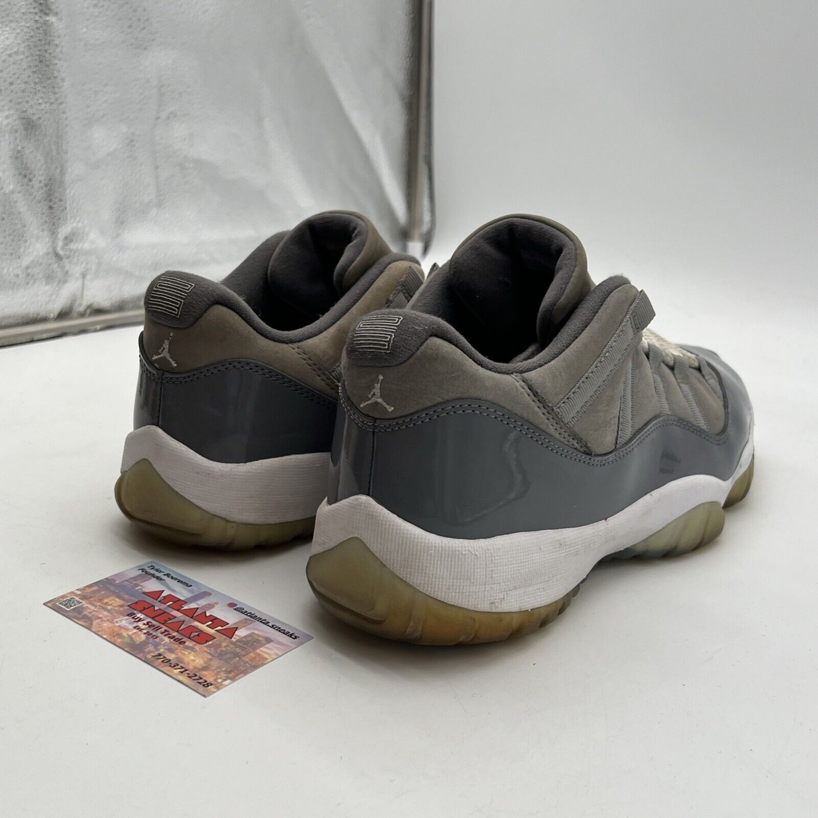 Size 10.5 - Air Jordan 11 Retro Low Cool Grey 2018 (528895-003)