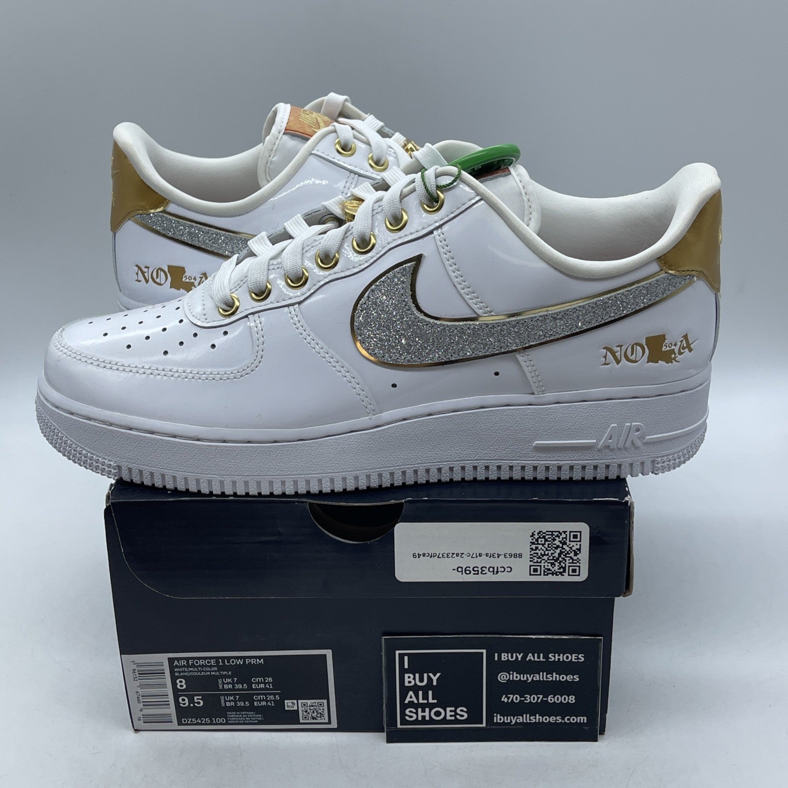 Size 8 - Nike Air Force 1 Low NOLA (DZ5425-100)
