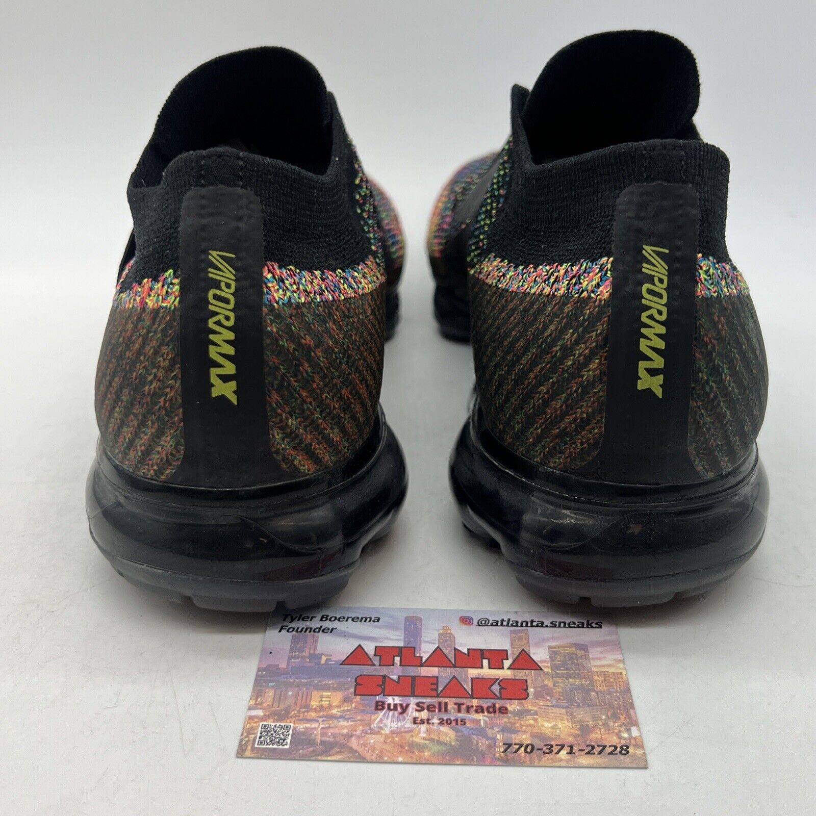 Size 11 - Nike Air VaporMax Moc Black Multi-Color (AH3397-003)