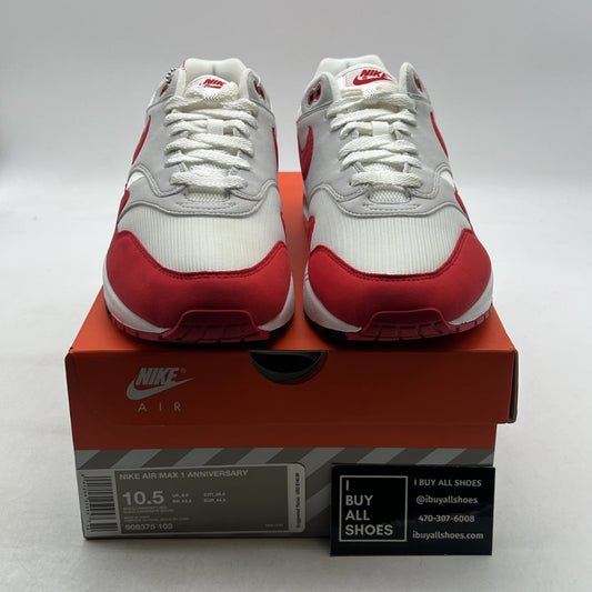 Size 10.5 - Nike Air Max 1 OG Anniversary 2017 Re-Release Red (908375-103)