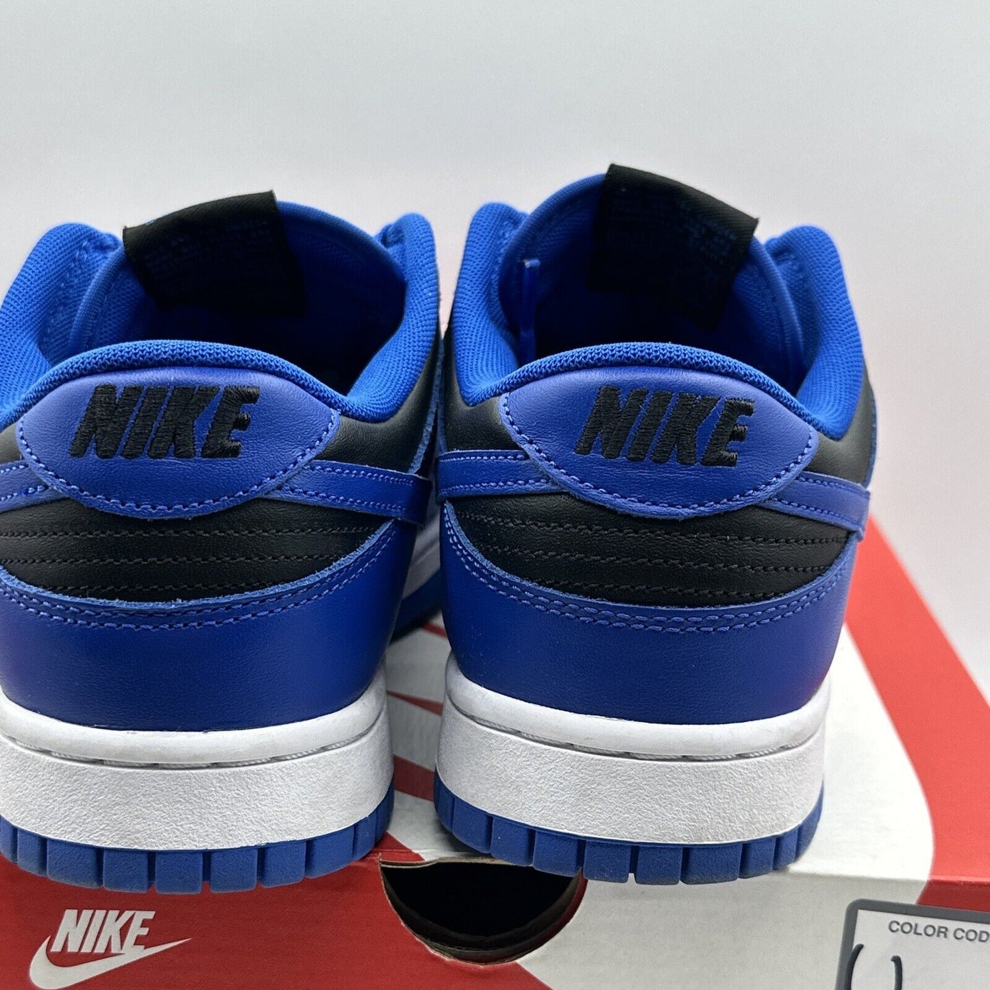 Size 10 - Nike Dunk Low Hyper Cobalt 2021 Blue Black White CIean Nice Leather Og