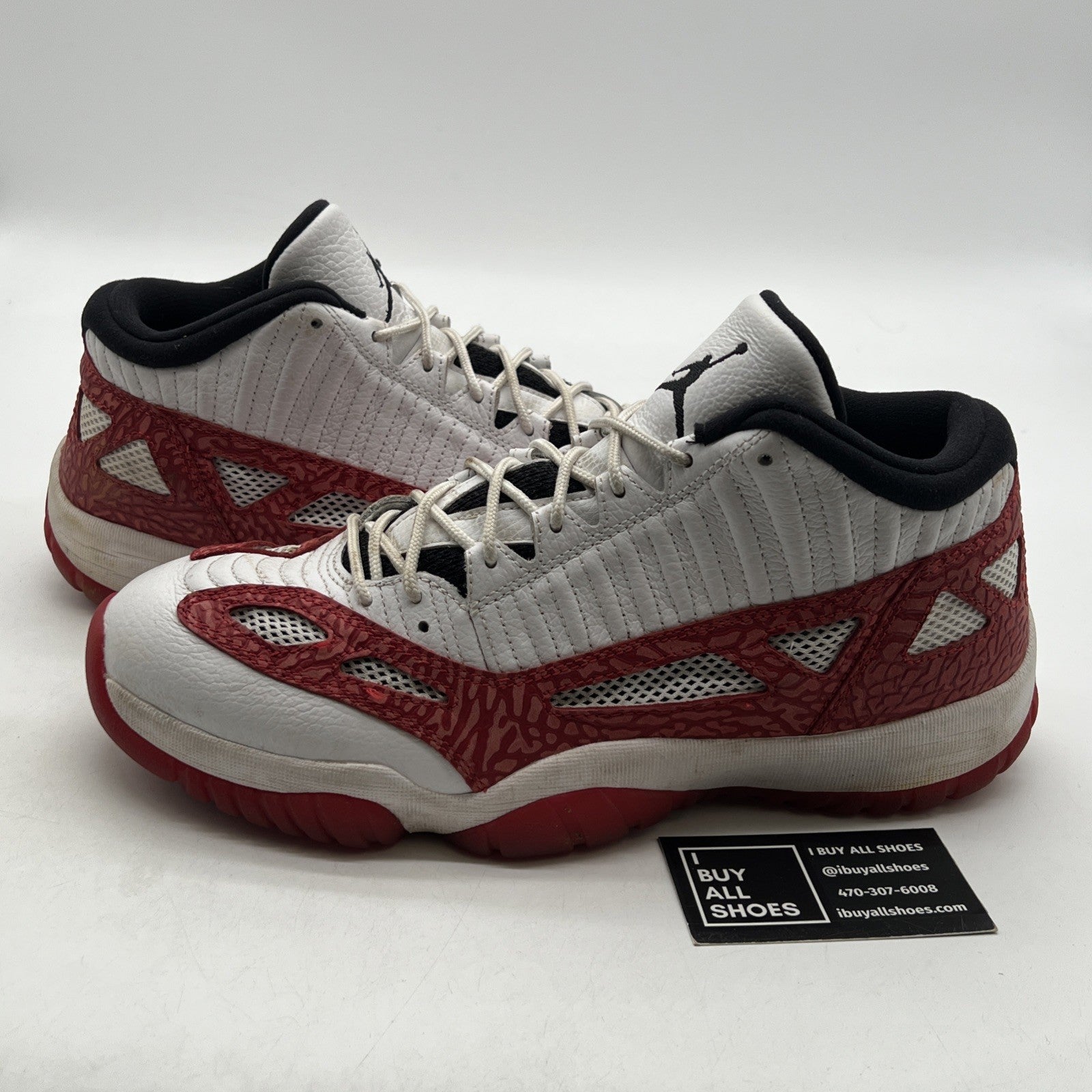Size 11.5 - Air Jordan 11 Retro IE Low Gym Red (919712-101)