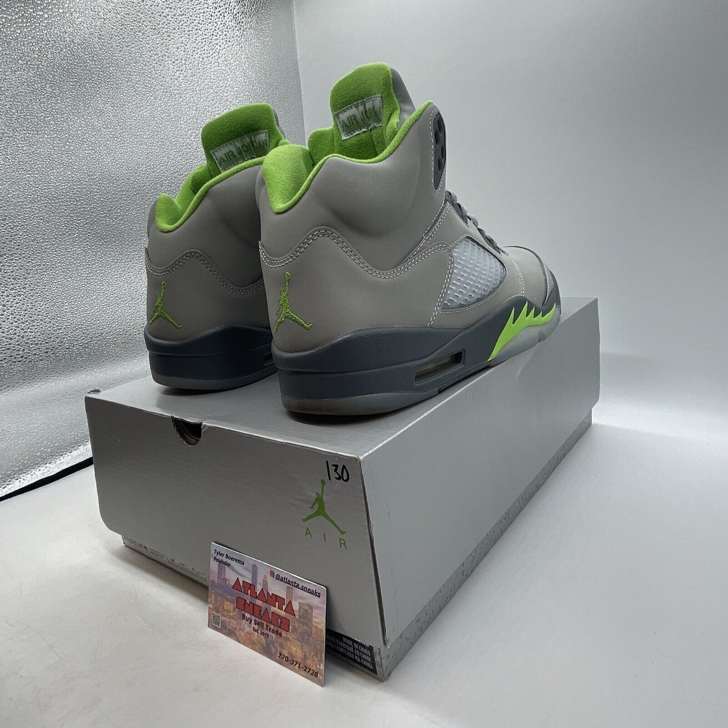 Size 9 - Jordan 5 Retro Green Bean Grey (DM9014-003)