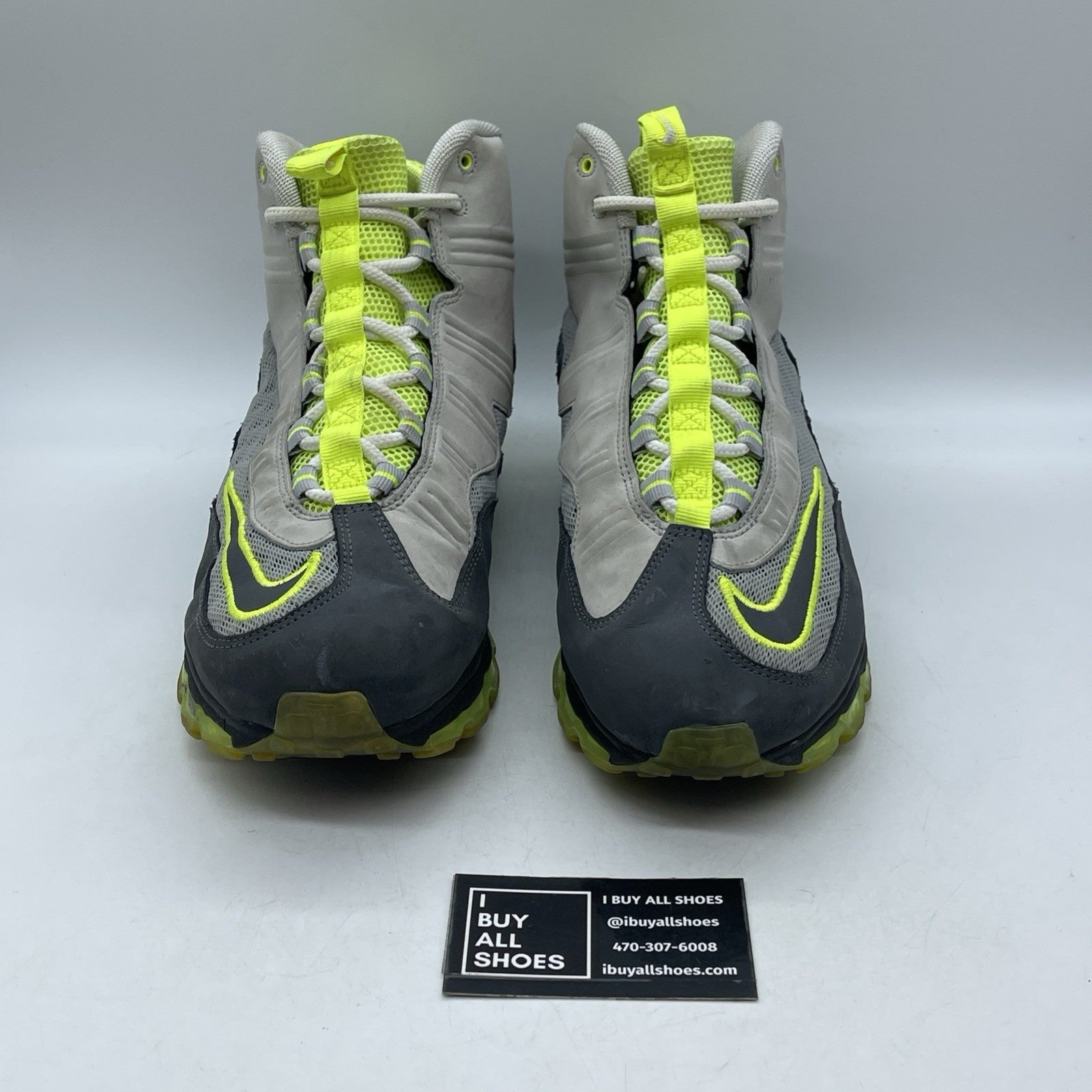 Size 12 - Nike Air Max Jr Gray (442478-001)