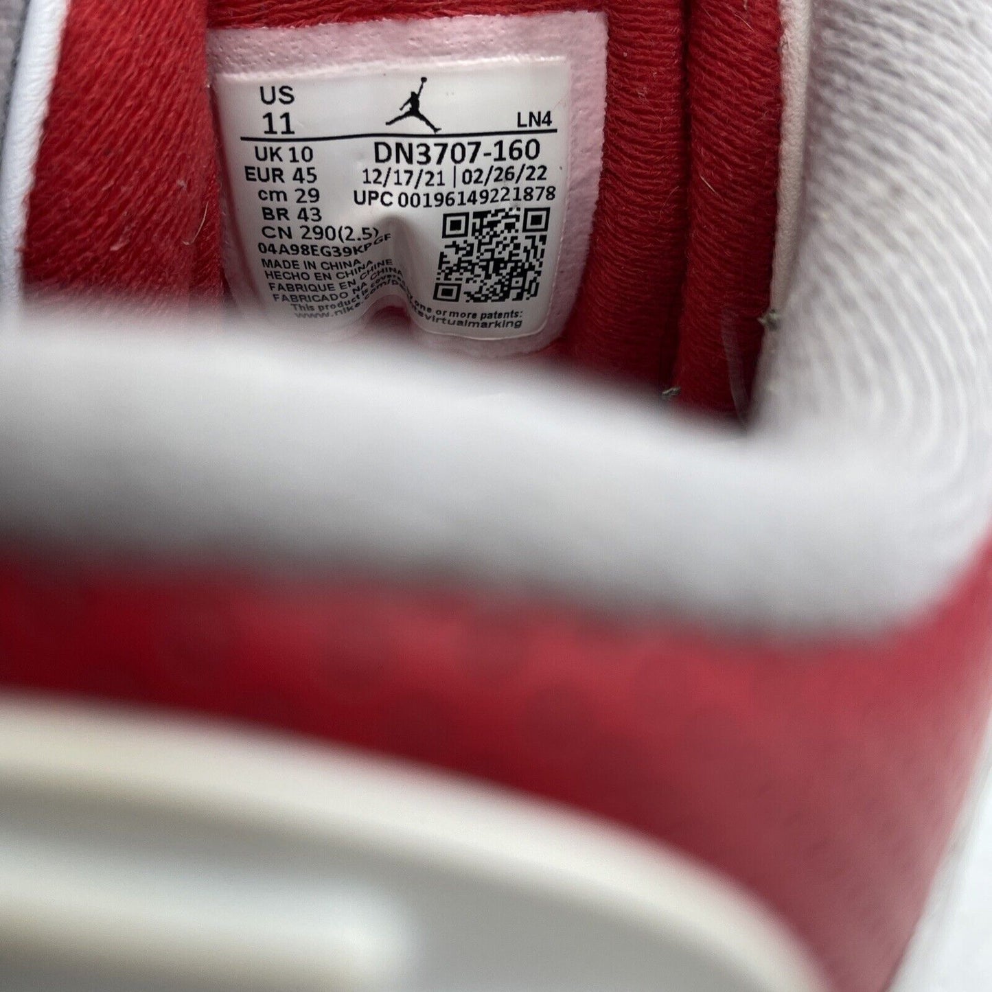 Size 11 - Jordan 3 Retro Mid Fire Red White Leather Grey Suede (DN3707-160)