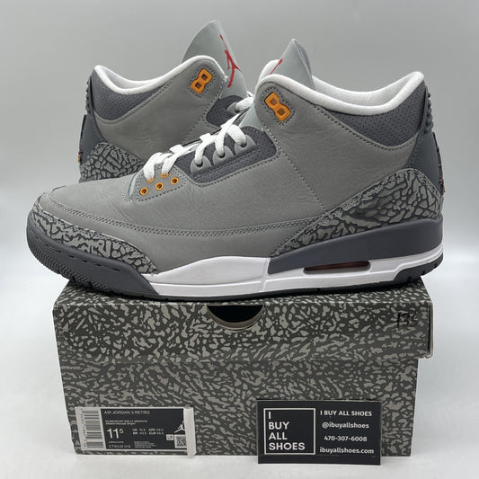 Size 11.5 - Air Jordan 3 Retro Mid Cool Grey (CT8532-012)
