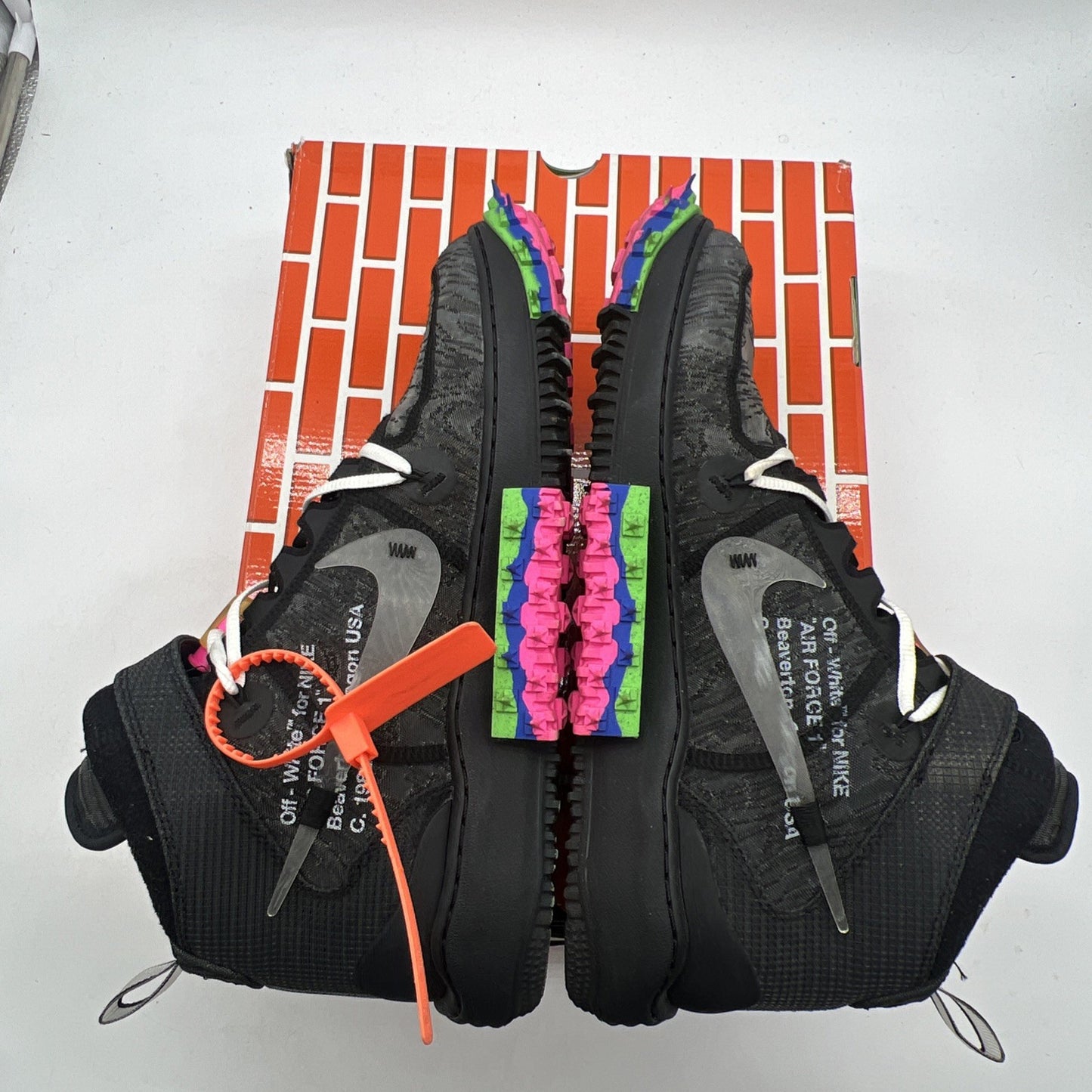 Size 12 - Nike Air Force 1 x Off-White Black 2022 (DO6290-001)