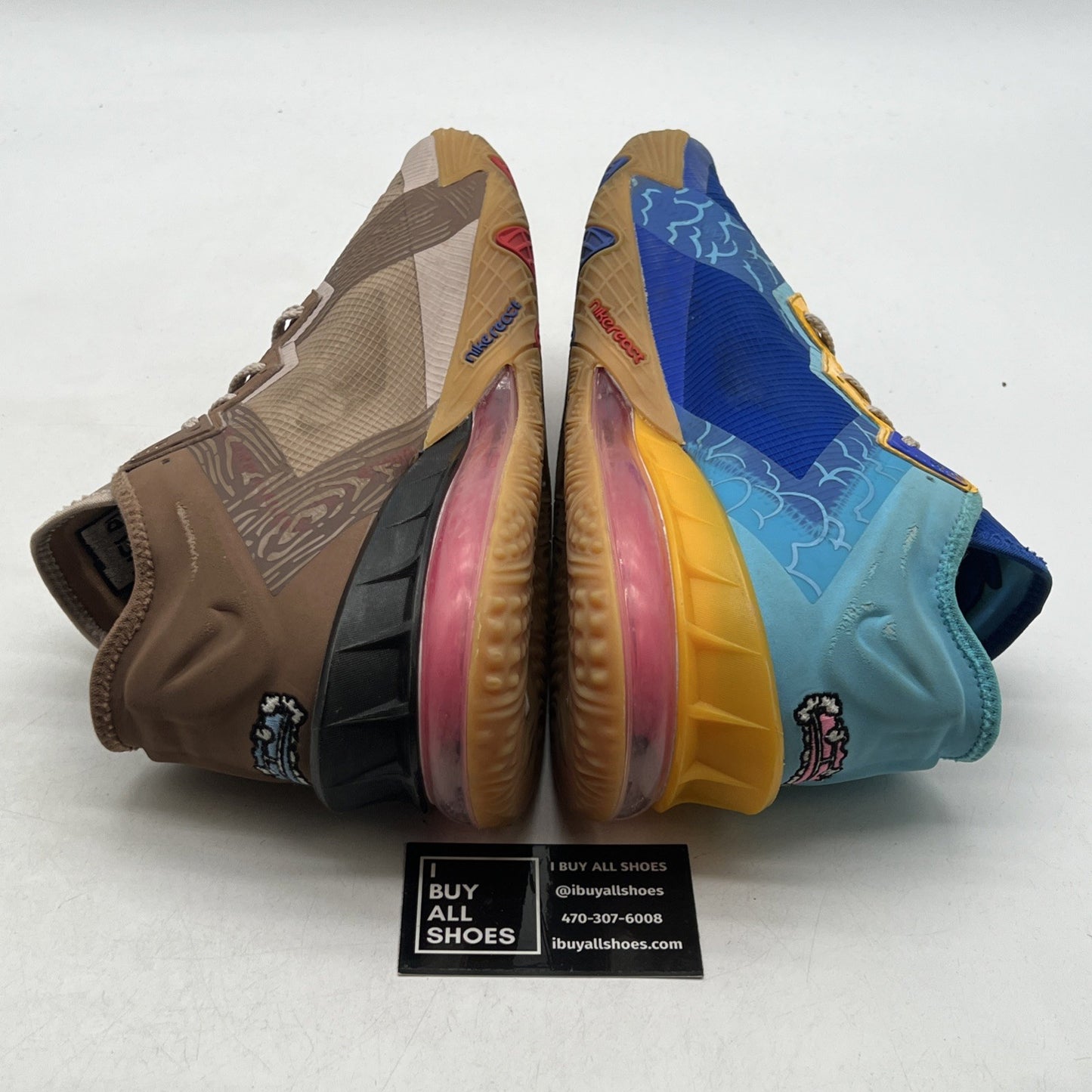 Size 11.5 - Nike Space Jam x LeBron 18 Low Wile E. x Roadrunner (CV7562-401)